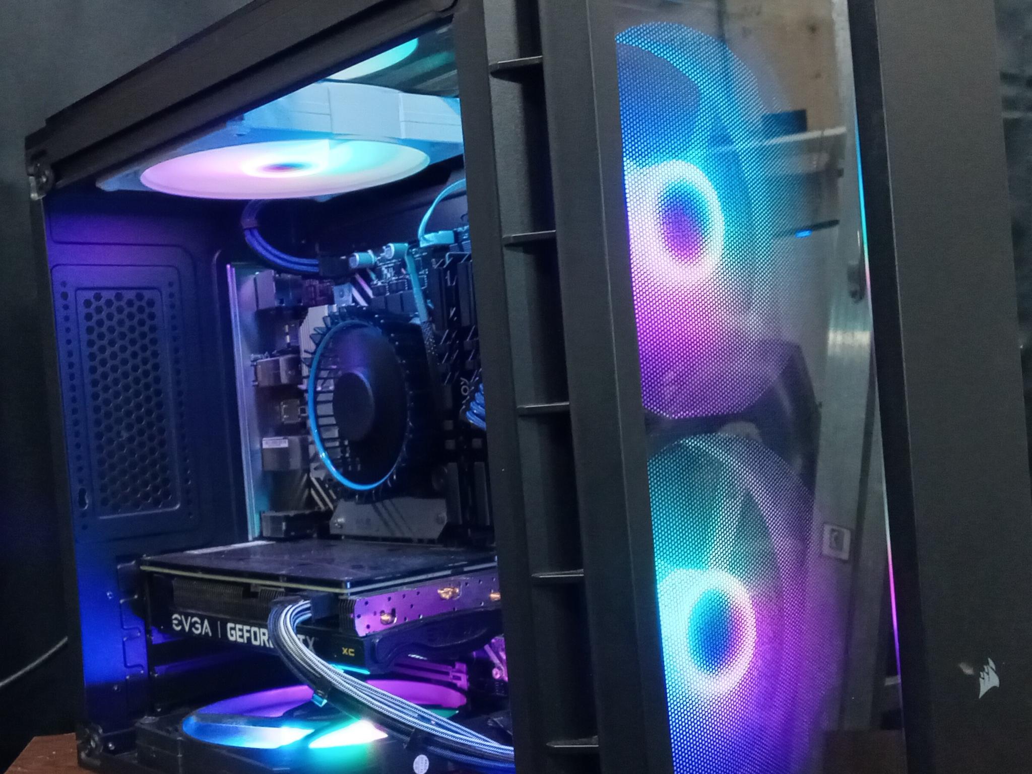 Gaming pc/rtx 3060 12gb/intel 12100f/16gb ddr4/512gb nvme ssd