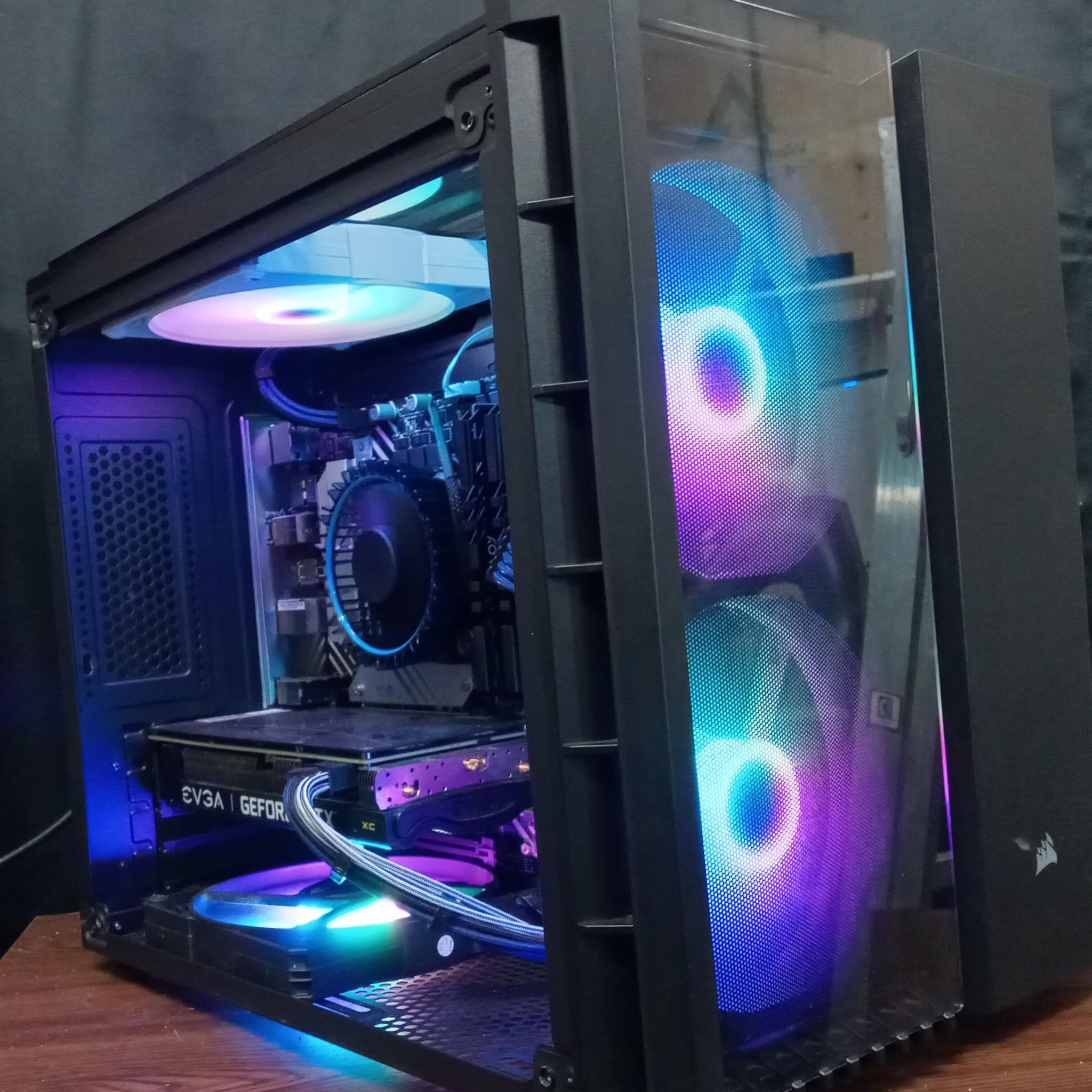 Gaming pc/rtx 3060 12gb/intel 12100f/16gb ddr4/512gb nvme ssd
