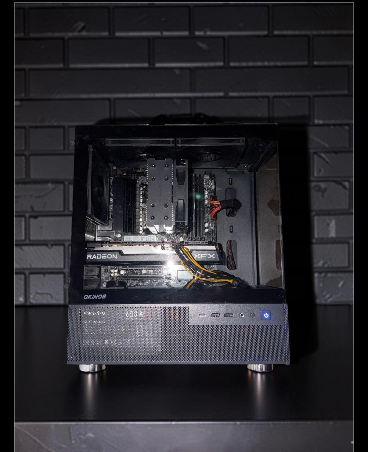 ONYX GAMING PC | R5 7500X3D | RX 6600 XT | 16GB DDR5 | 1TB NVME m.2