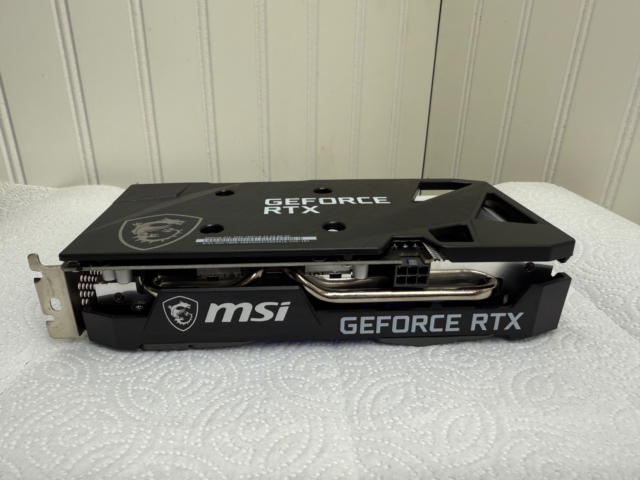 RTX 3050 pulled from customers working pc for upgrade