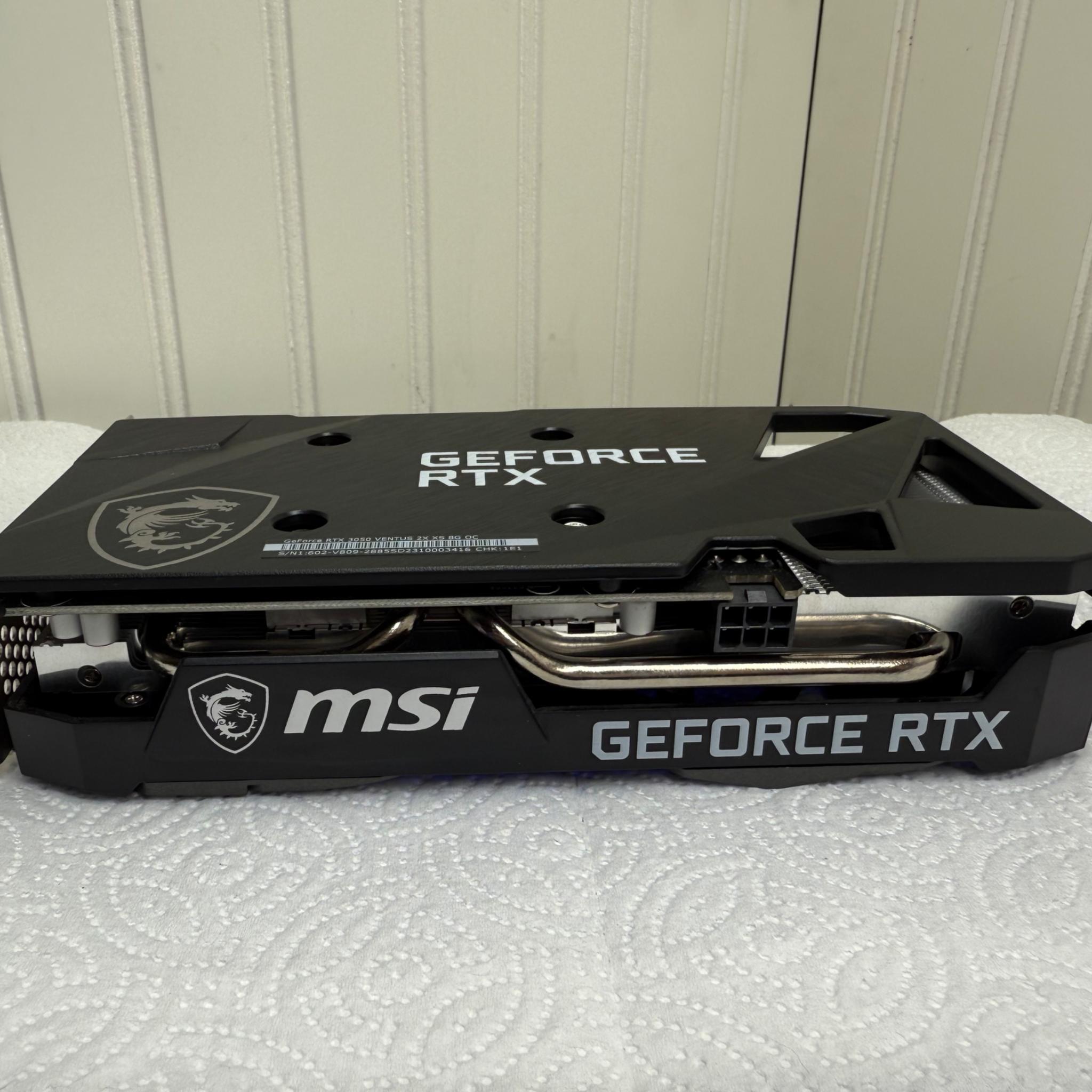 RTX 3050 pulled from customers working pc for upgrade