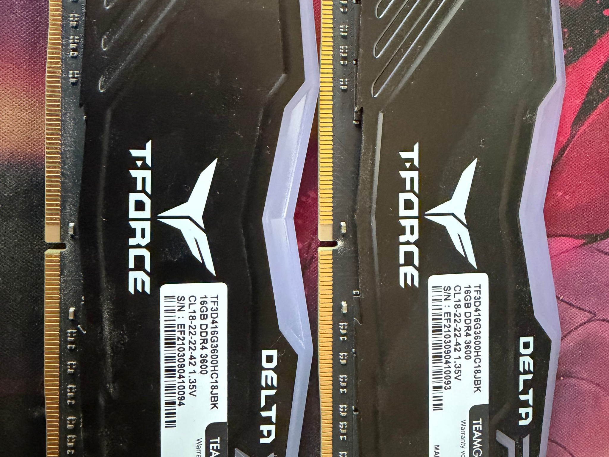 TeamGroup T-Force 32 GB (2x 16 GB) DDR4 3600 MHz