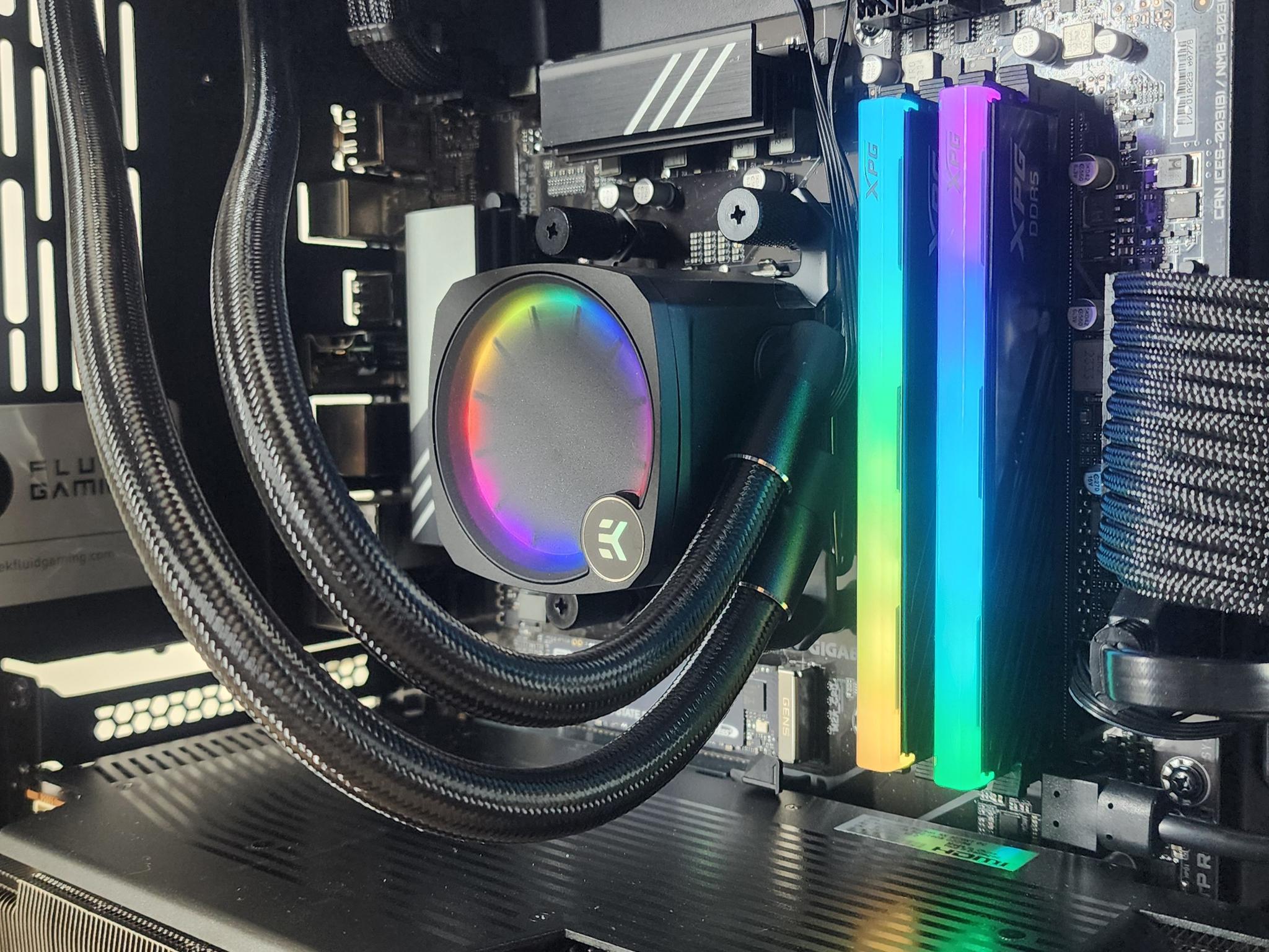 Gaming PC Ryzen 7 7800X3D 32GB RAM 2TB SSD RX 9070 XT 16GB Windows 11 Computer