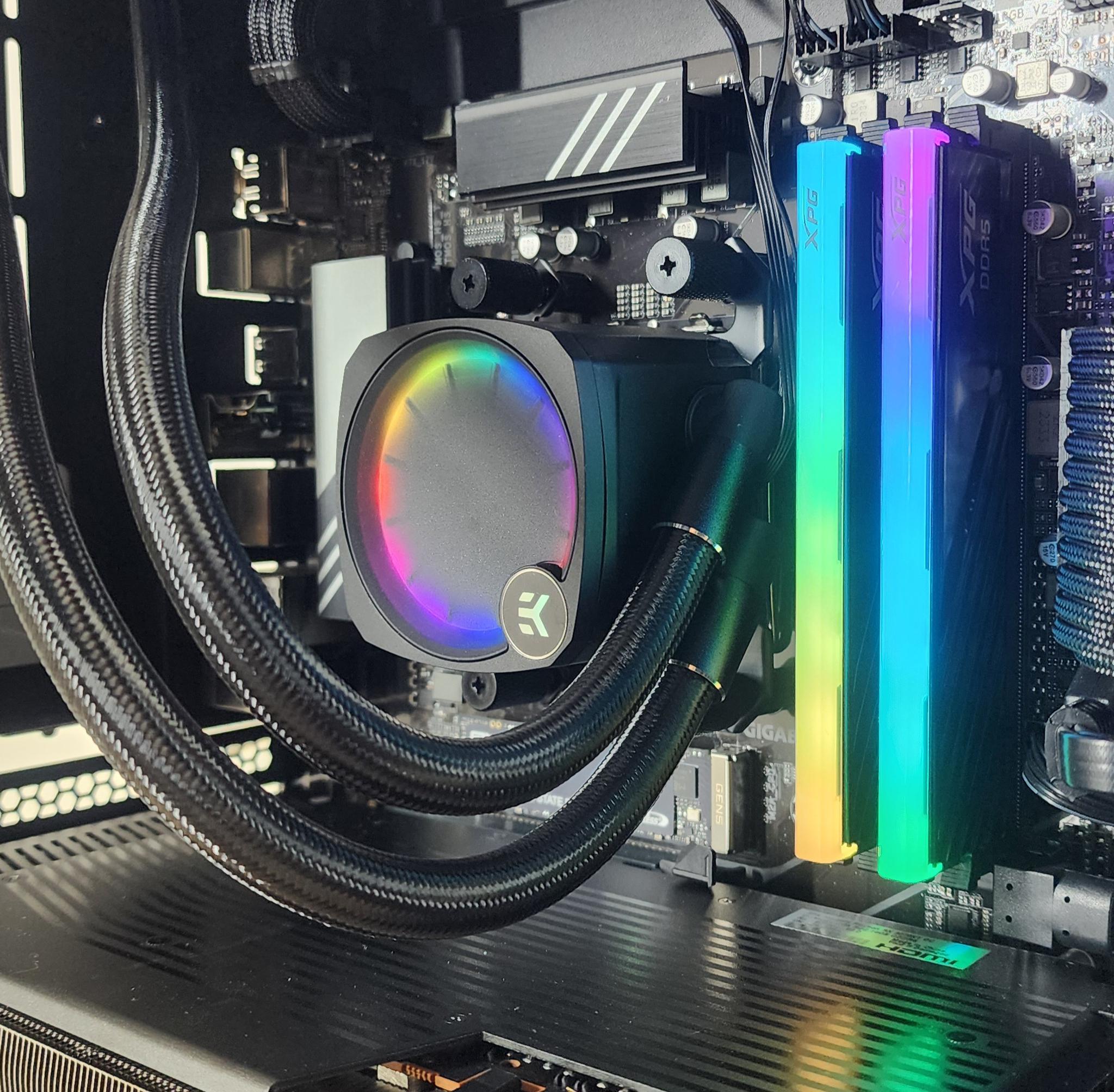 Gaming PC Ryzen 7 7800X3D 32GB RAM 2TB SSD RX 9070 XT 16GB Windows 11 Computer