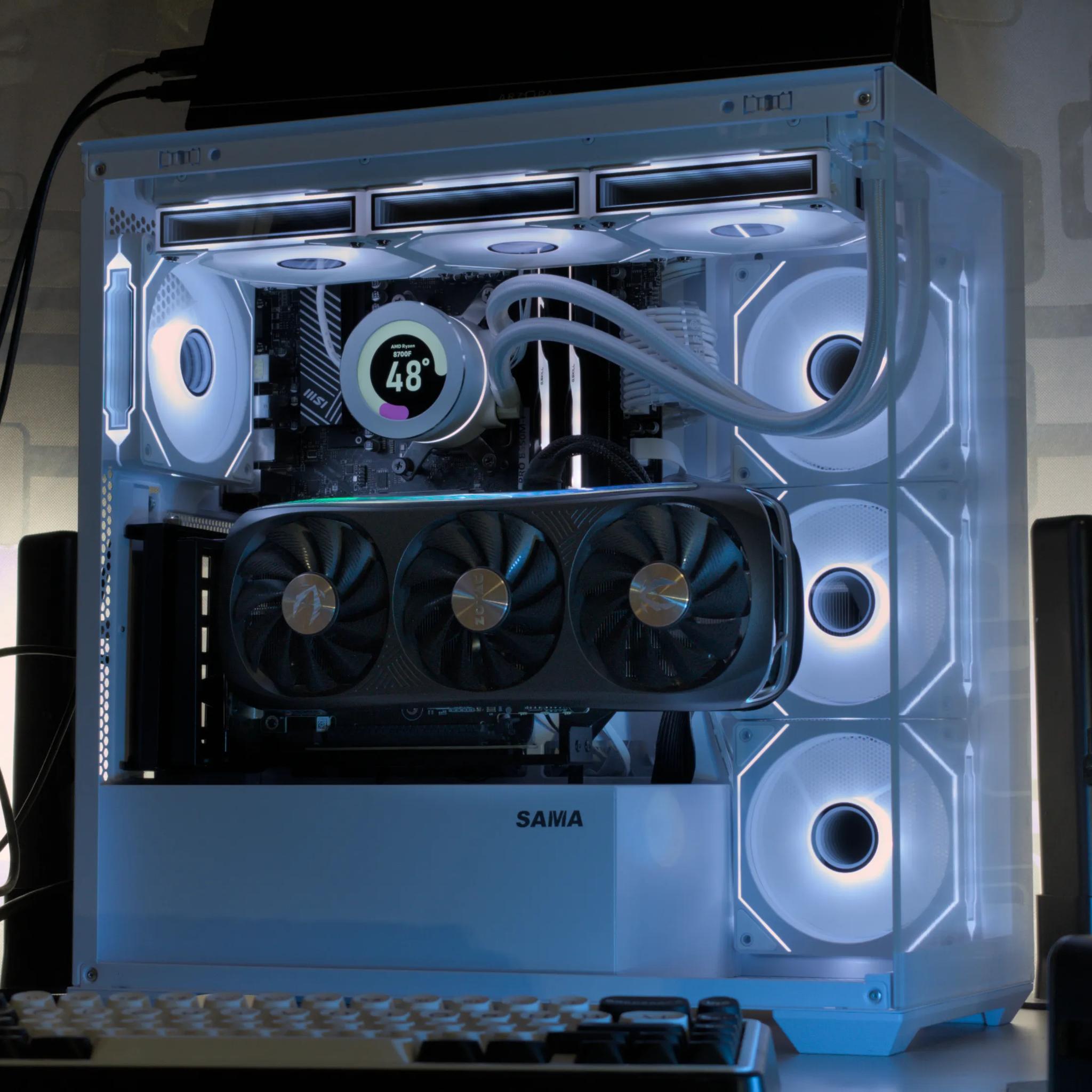 RTX 4070, Ryzen 7, 32GB DDR5, AM5 - 4K/1440P Gaming PC