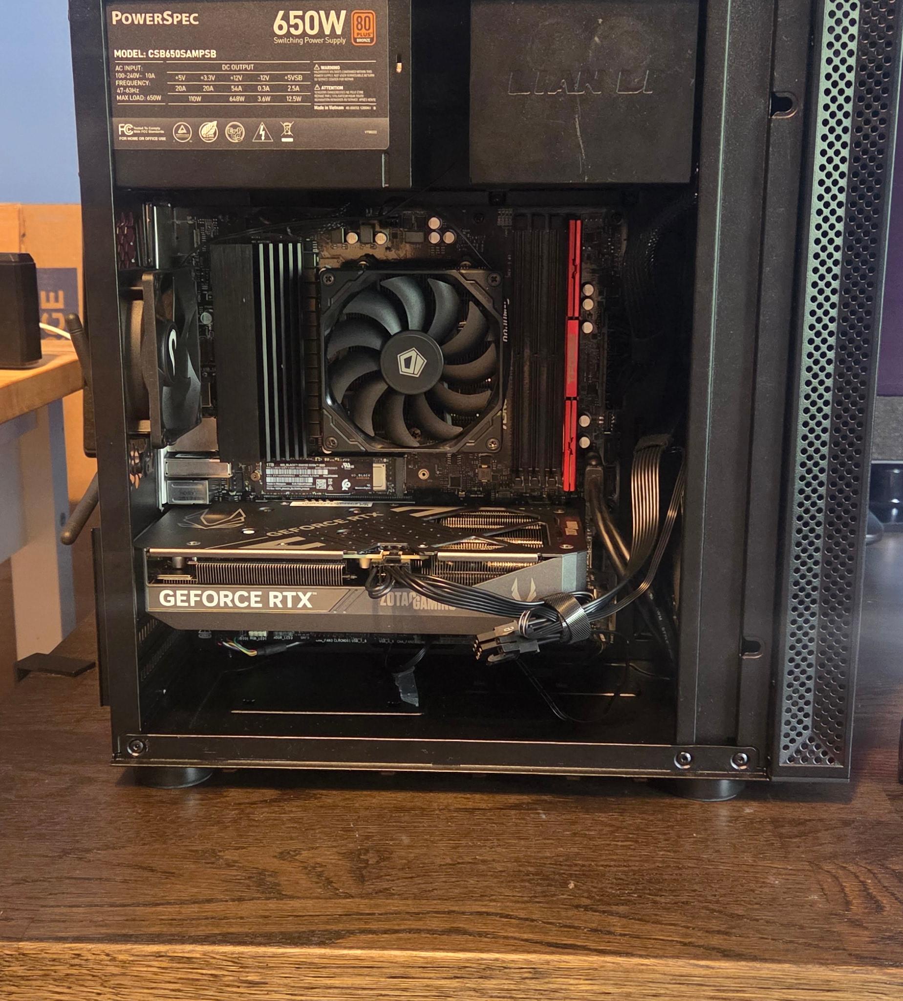 Custom Gaming PC - 4K 60FPS Ready - RTX 5060 Ti - 7500X3D - B850 - 16GB DDR5 1TB NVMe