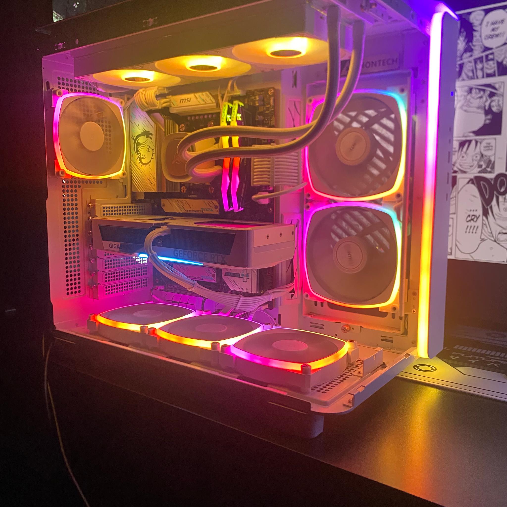 "BLIZZARD" ALL-WHITE HIGH-END GAMING PC | RYZEN 7 9800X3D | RTX 5070 | 32GB DDR5