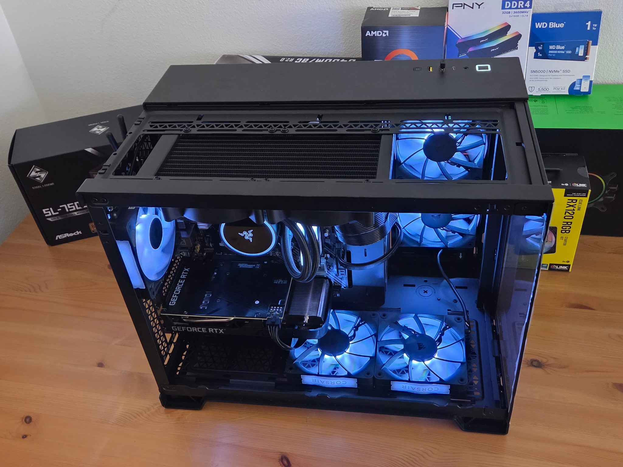 Over $850 in New Parts - 1440p Gaming - Ryzen 5, RTX 3070, 32GB, 1TB NVME