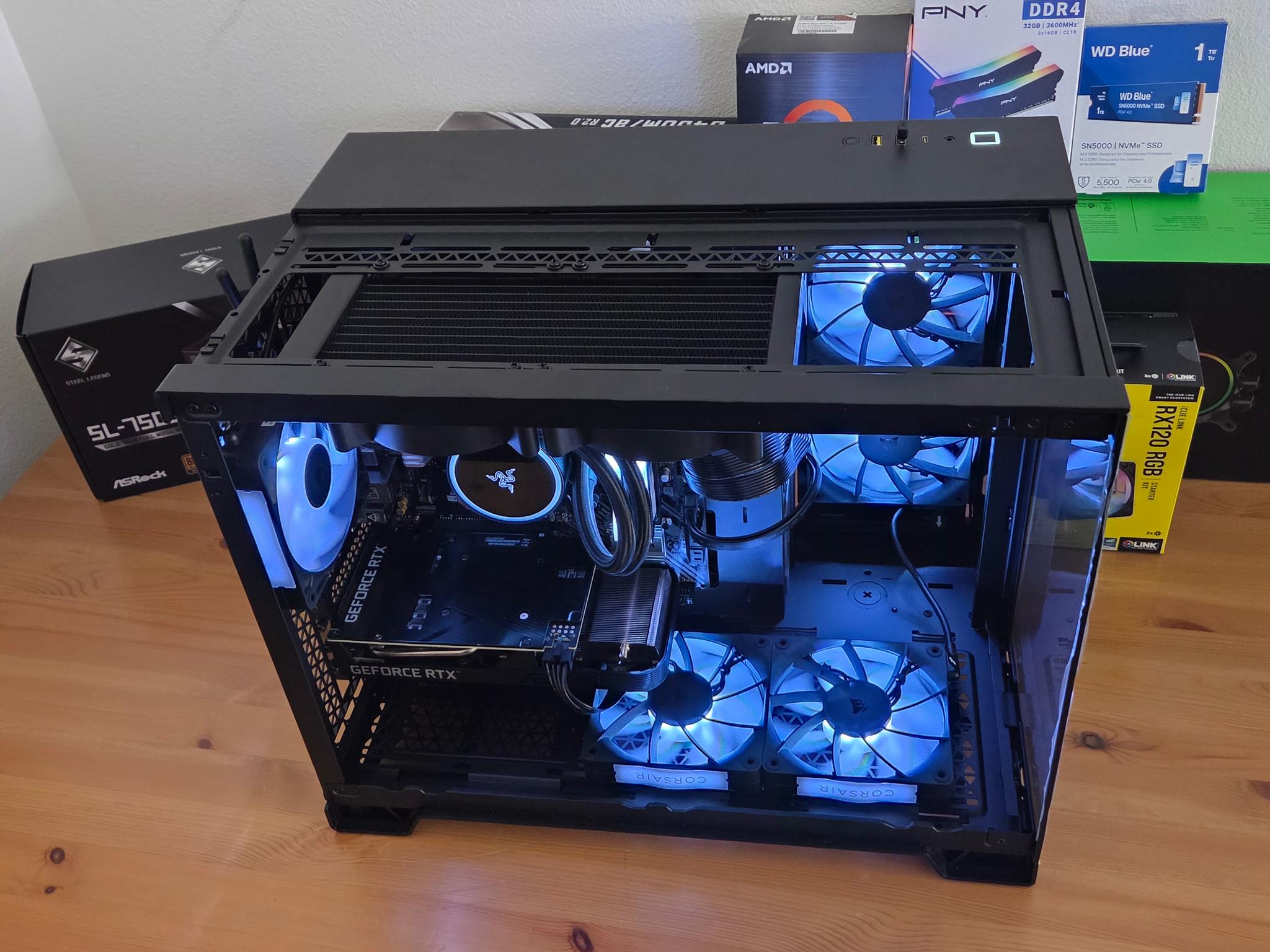 Over $850 in New Parts - 1440p Gaming - Ryzen 5, RTX 3070, 32GB, 1TB NVME
