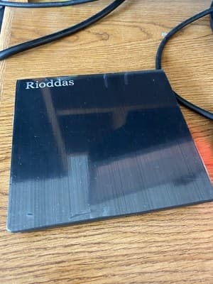 Rioddas BT638 External Drive USB ODD & HDD Device CD/DVD Black Portable