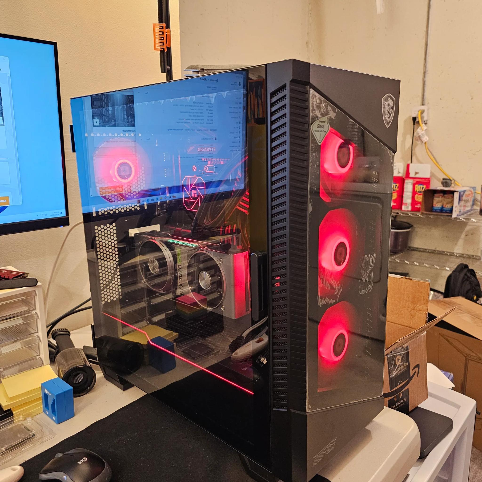 Custom Gaming PC I7-7820x RTX 2070 Super