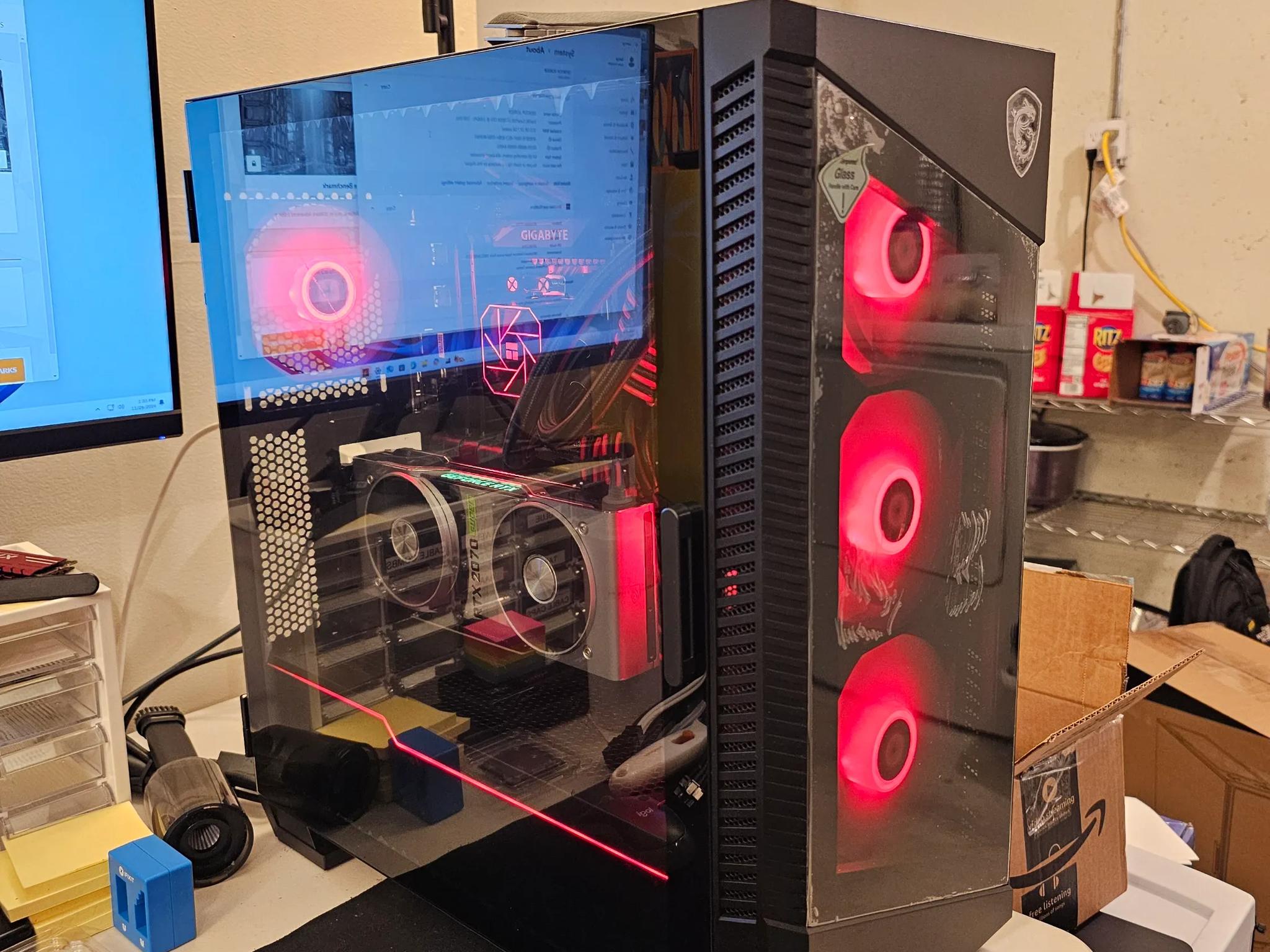 Custom Gaming PC I7-7820x RTX 2070 Super