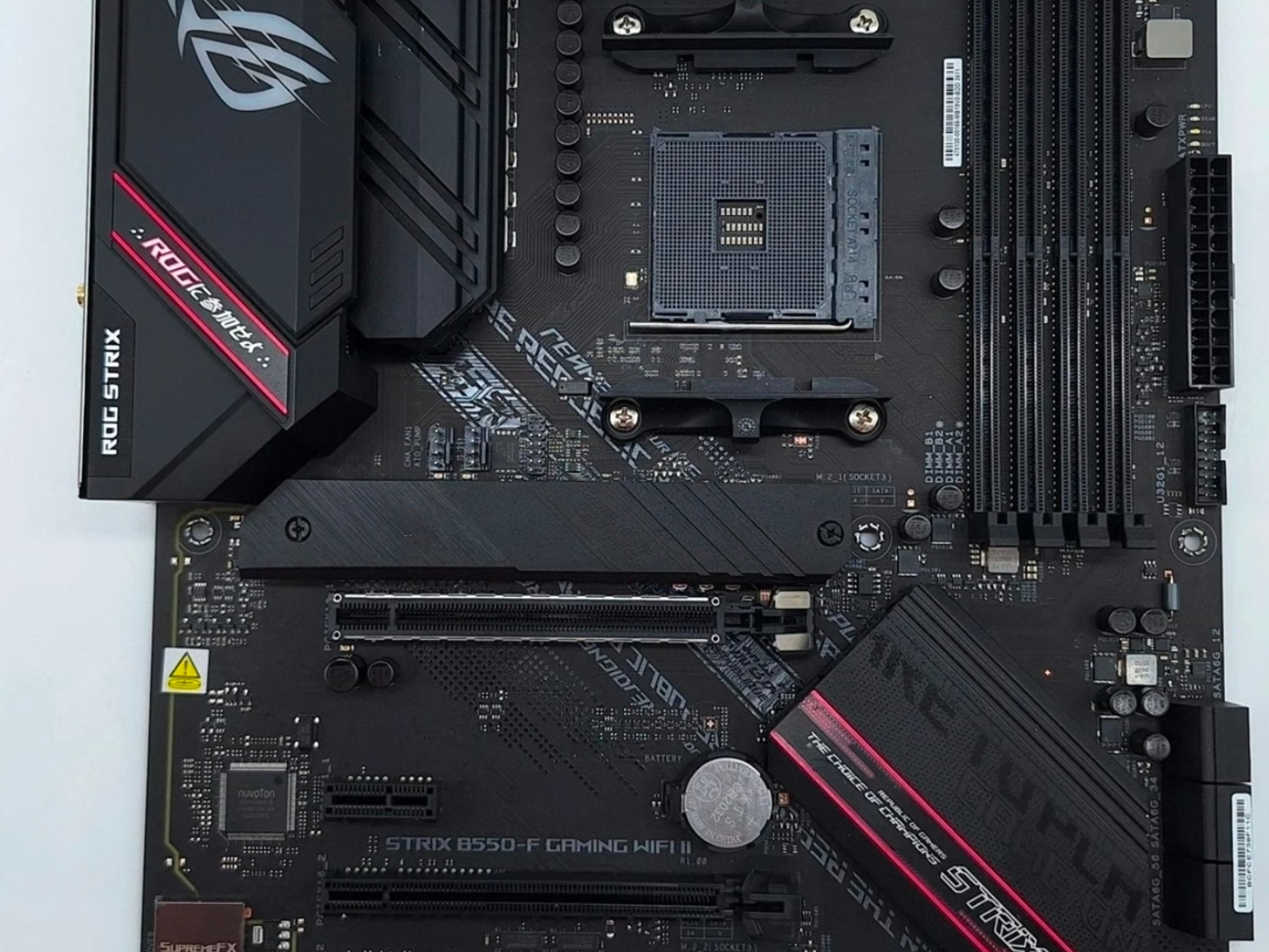 ROG Strix B550-F Gaming WiFi II + Ryzen 5800X3D + 16GB Aorus RGB + 500GB NMVE  210 views  8 saves