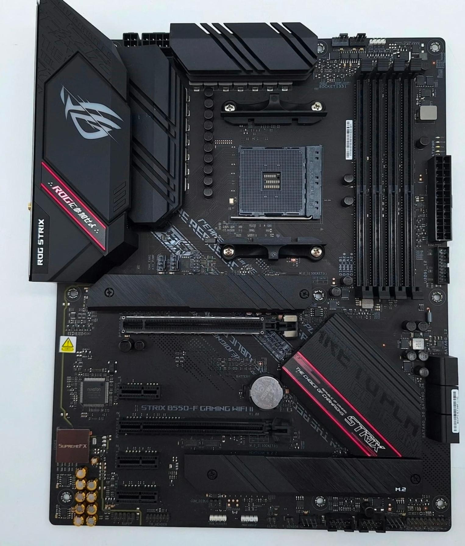 ROG Strix B550-F Gaming WiFi II + Ryzen 3950X + 16GB Aorus RGB + 500GB NMVE  210 views  8 saves