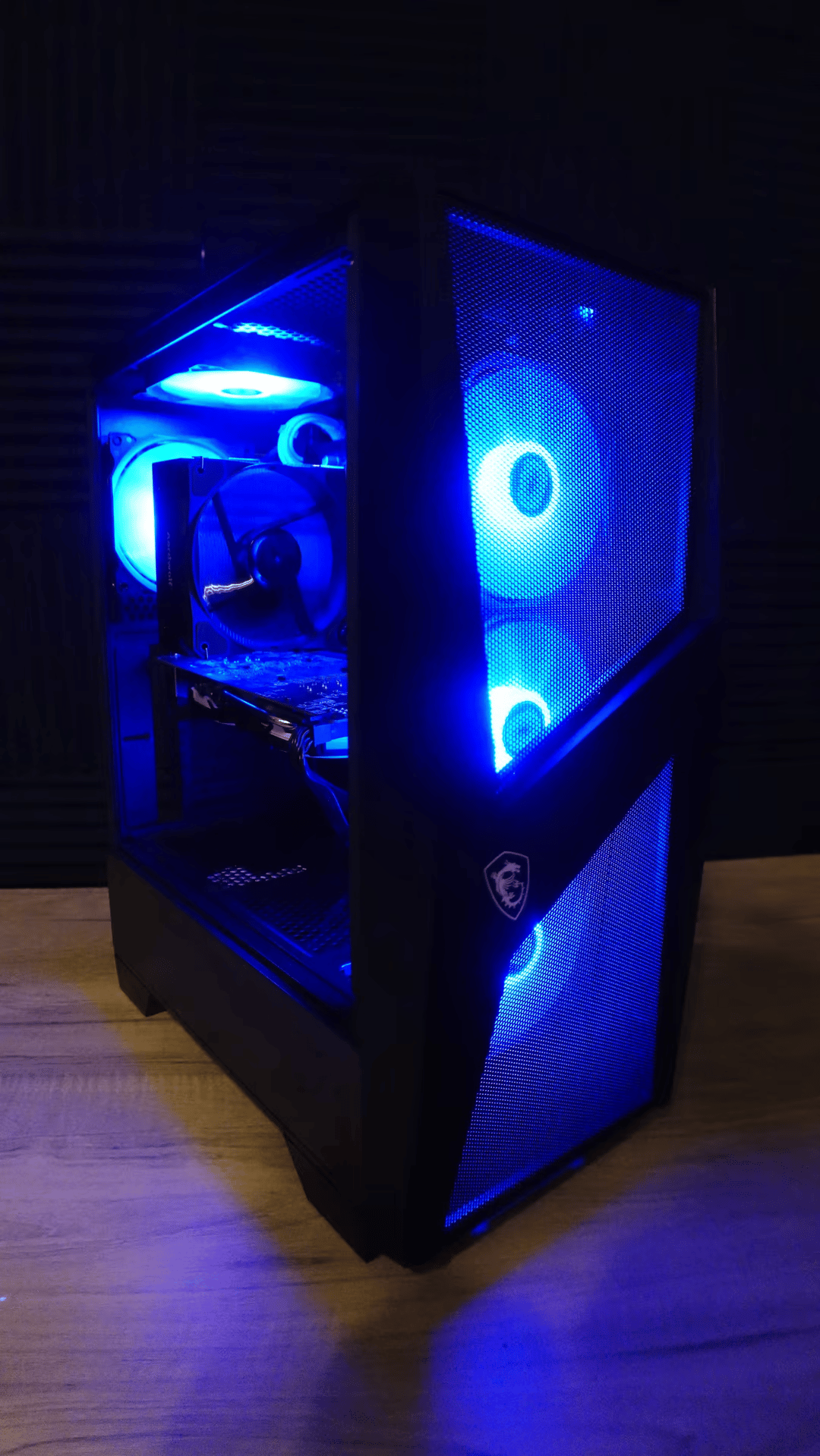 Custom Gaming PC - Intel 12th Gen 12100F, RX 580 8GB, 16GB Ram