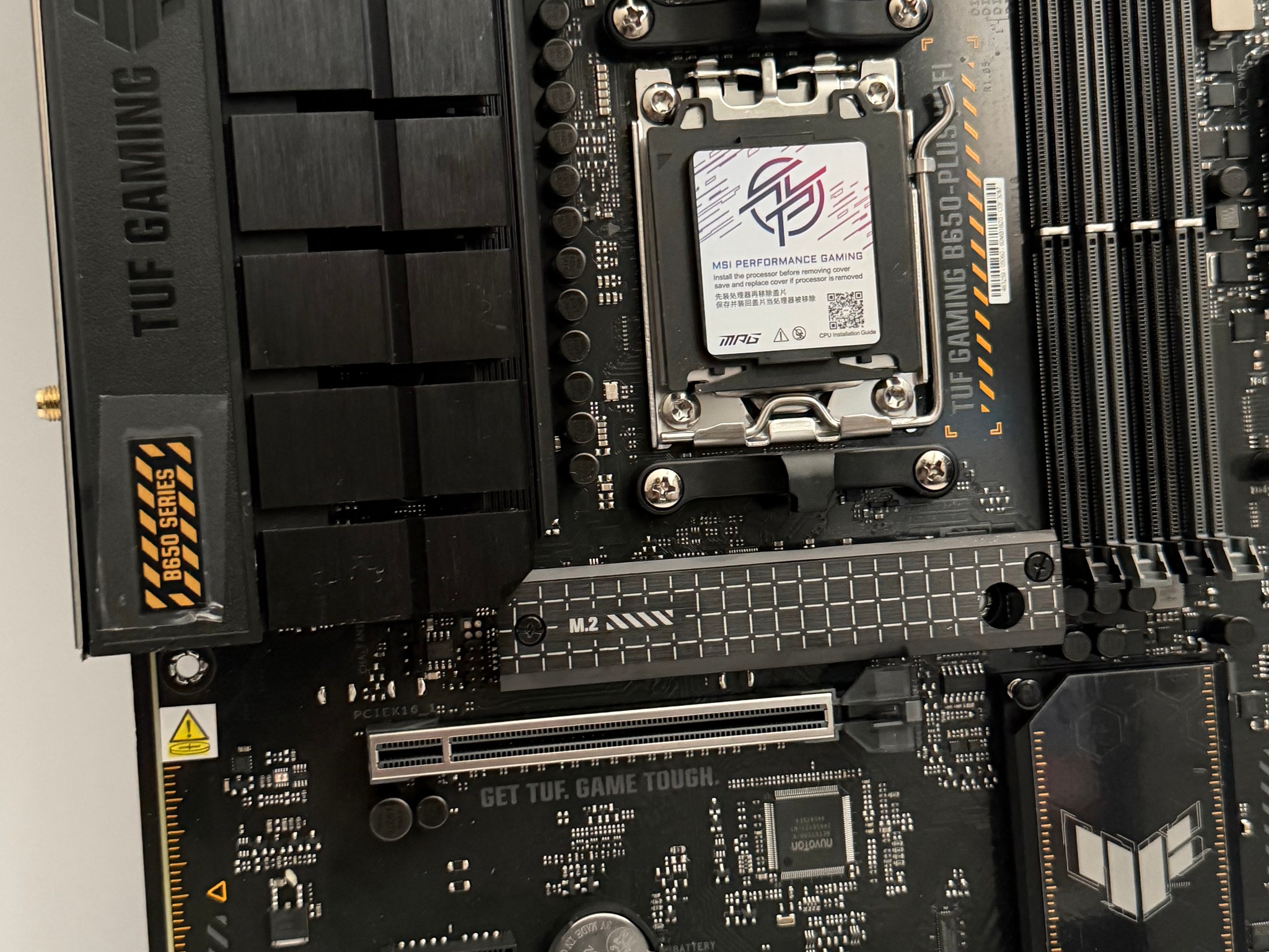 ASUS TUF Gaming B650-PLUS WiFi AMD B650 AM5 Ryzen™ Desktop 9000 8000 and 7000 ATX Motherboard