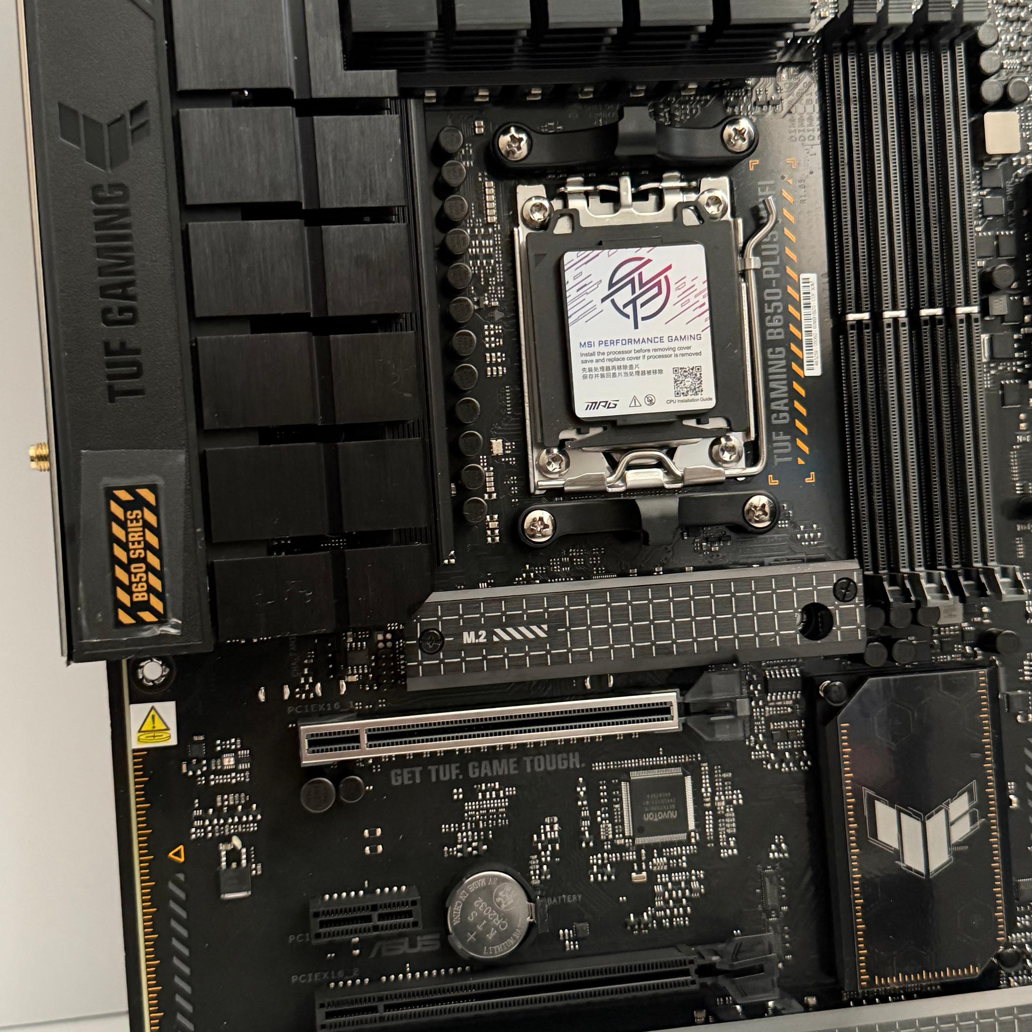 ASUS TUF Gaming B650-PLUS WiFi AMD B650 AM5 Ryzen™ Desktop 9000 8000 and 7000 ATX Motherboard