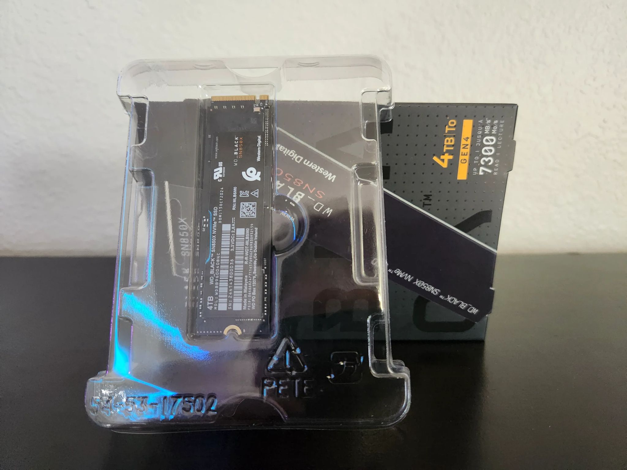 WD_BLACK 4TB SN850X NVMe