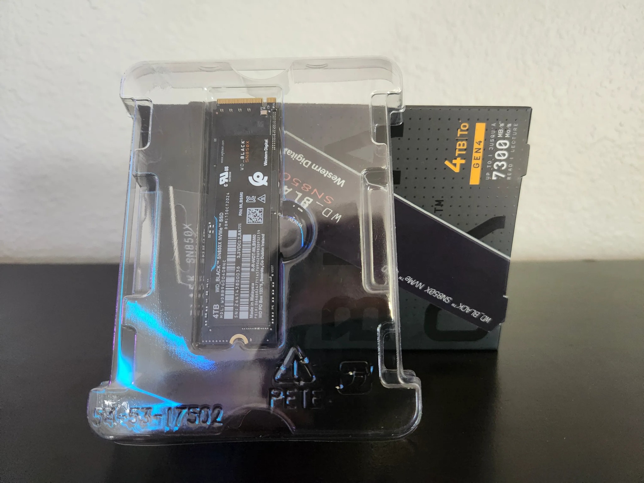 WD_BLACK 4TB SN850X NVMe