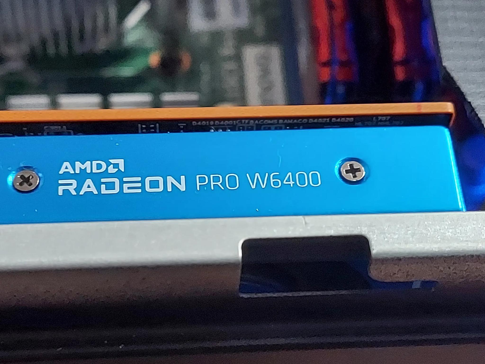 i5-6600k, Radeon Pro W6400 4GB (RX 6400), 16GB RAM, 512GB SSD Windows 11 Pro