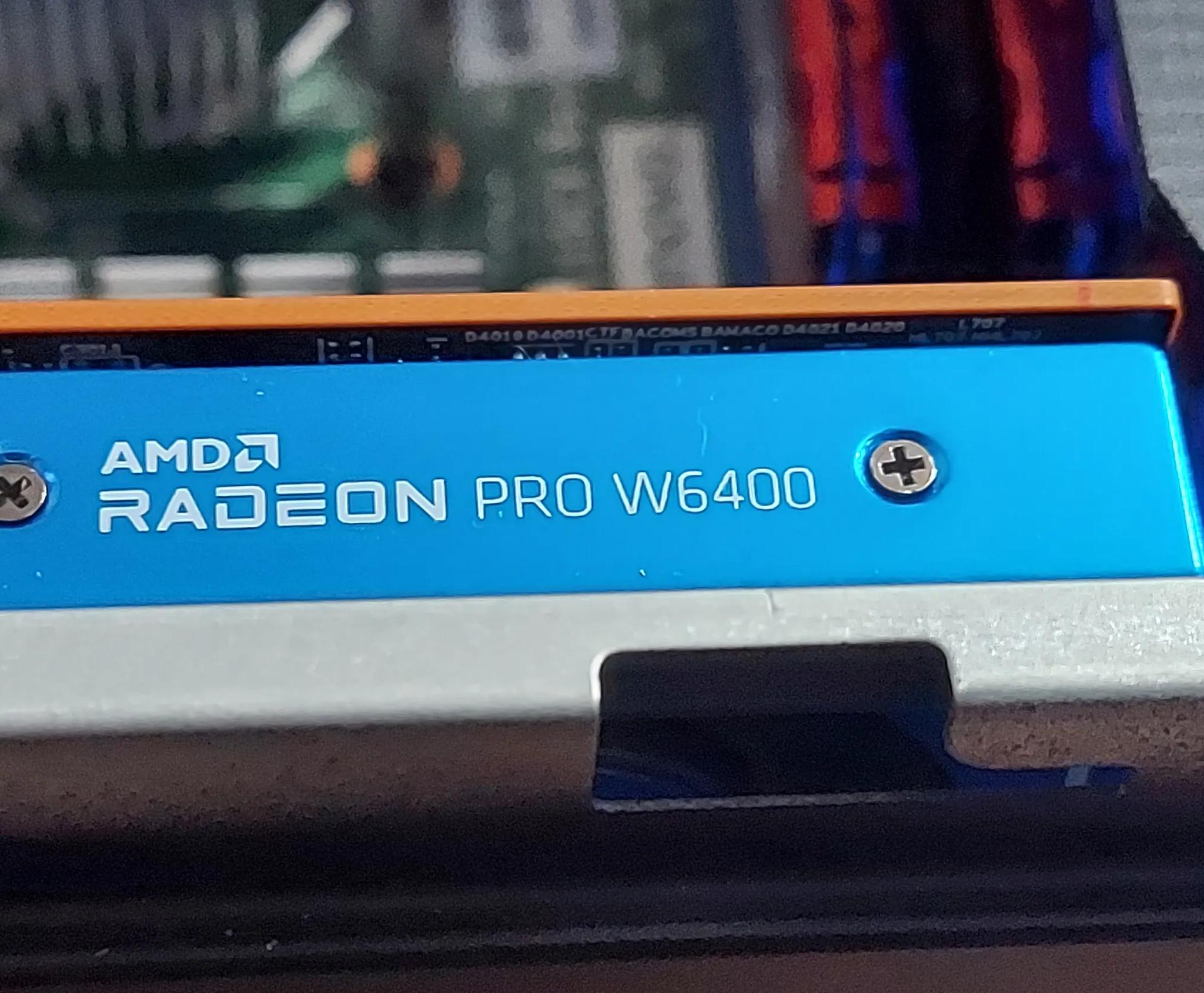 i5-6600k, Radeon Pro W6400 4GB (RX 6400), 16GB RAM, 512GB SSD Windows 11 Pro