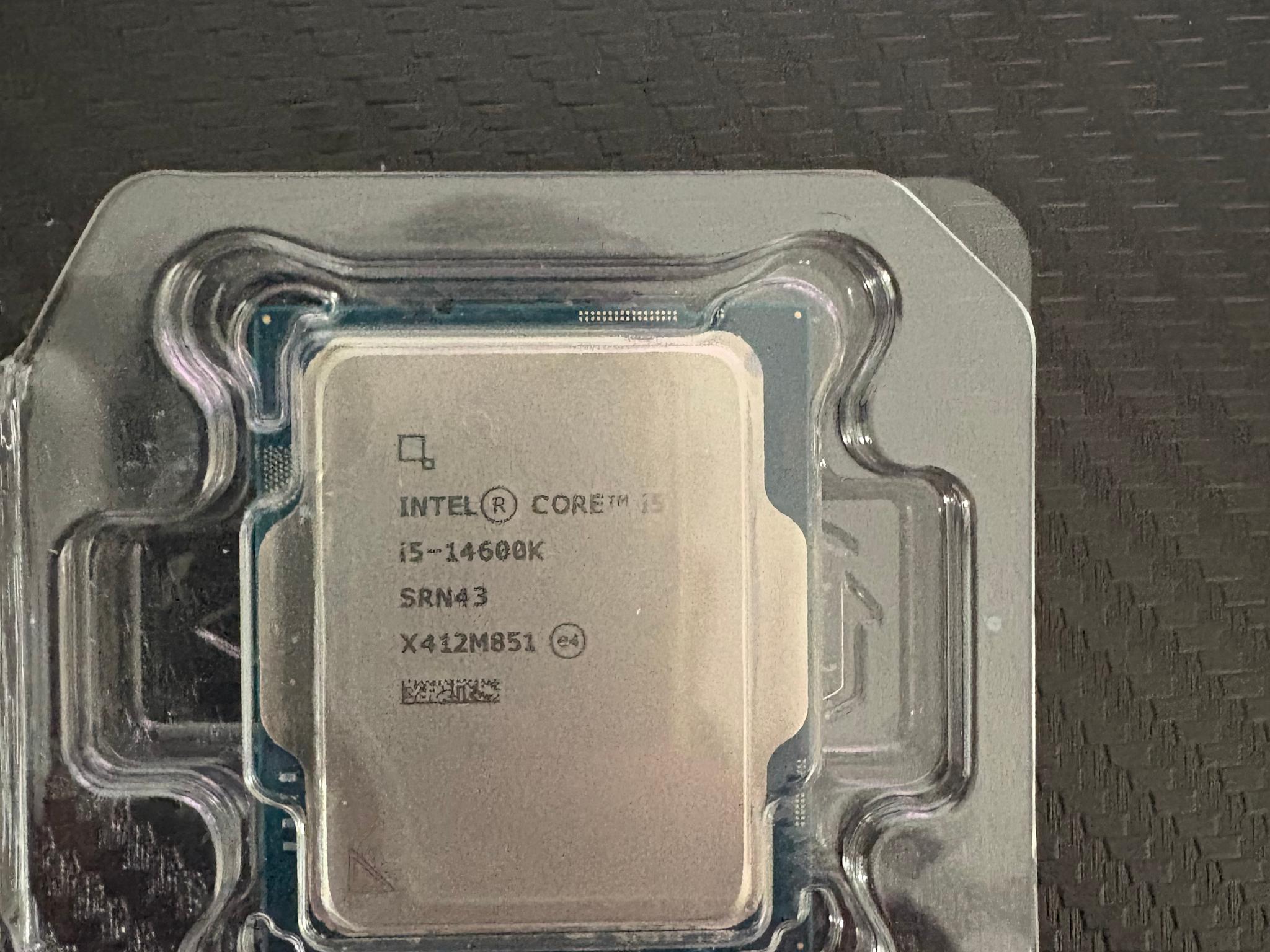 Intel I5 14600k new out of box