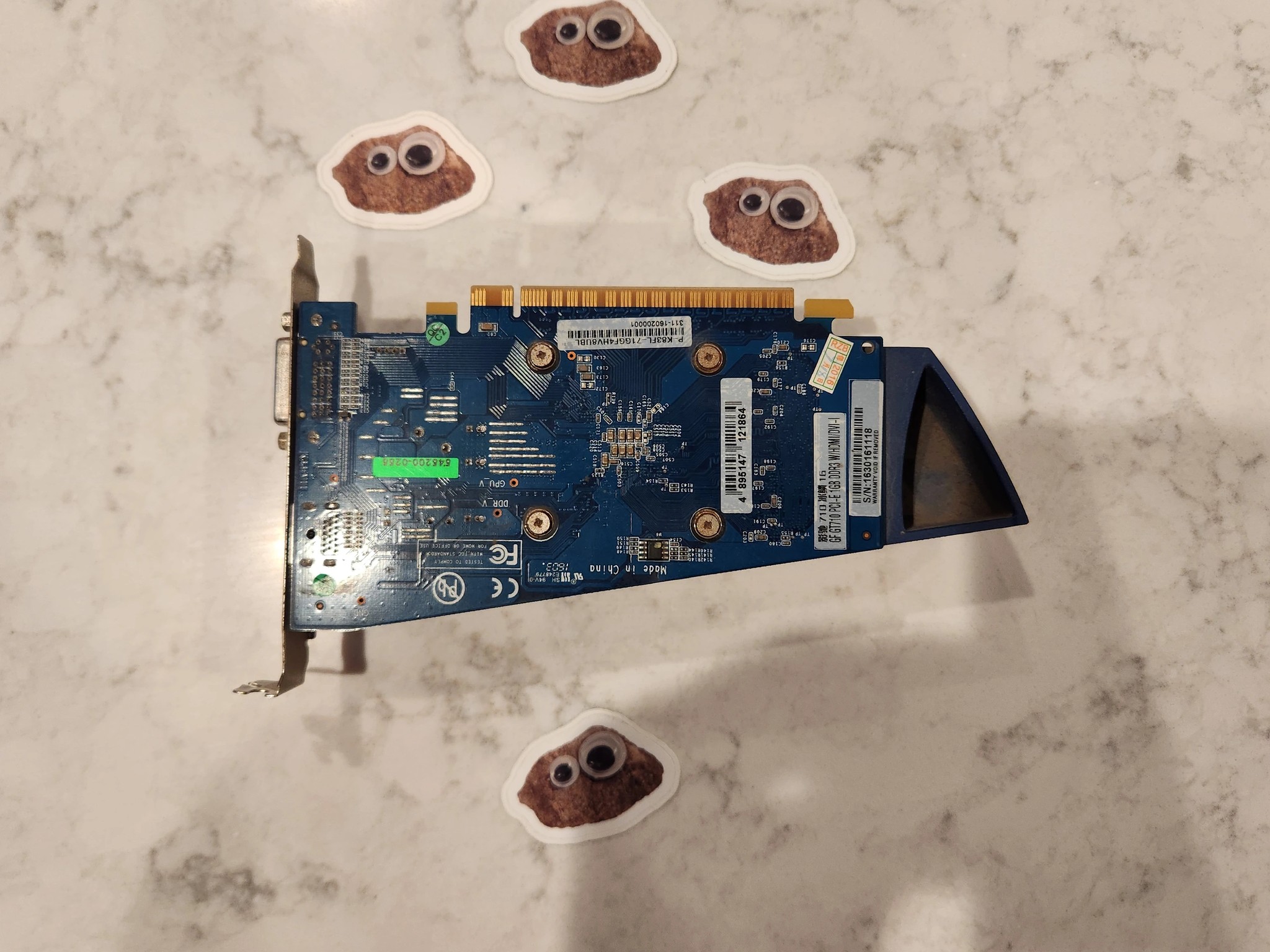 An Incredibly Suspicious and Wildly Chinese GT 710 1GB - Used