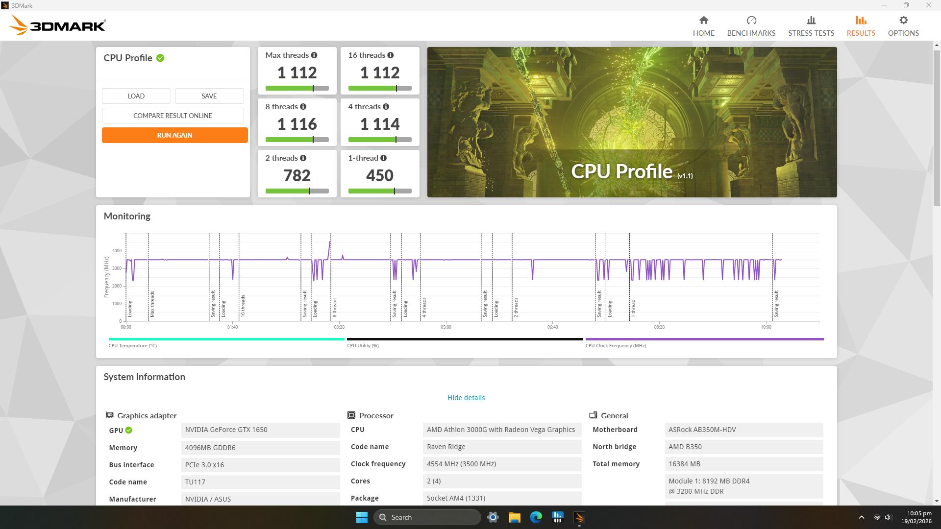 "Office 395" | 1650 | Athlon 3000G | DDR4 16GB | 756SGB Storage