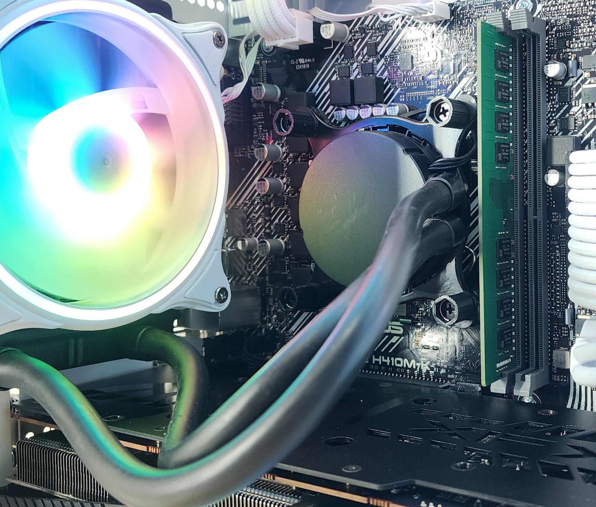 Gaming PC i5-10400F 16GB RAM 512GB SSD + 2TB HDD RX 6700 10GB Win11 Computer