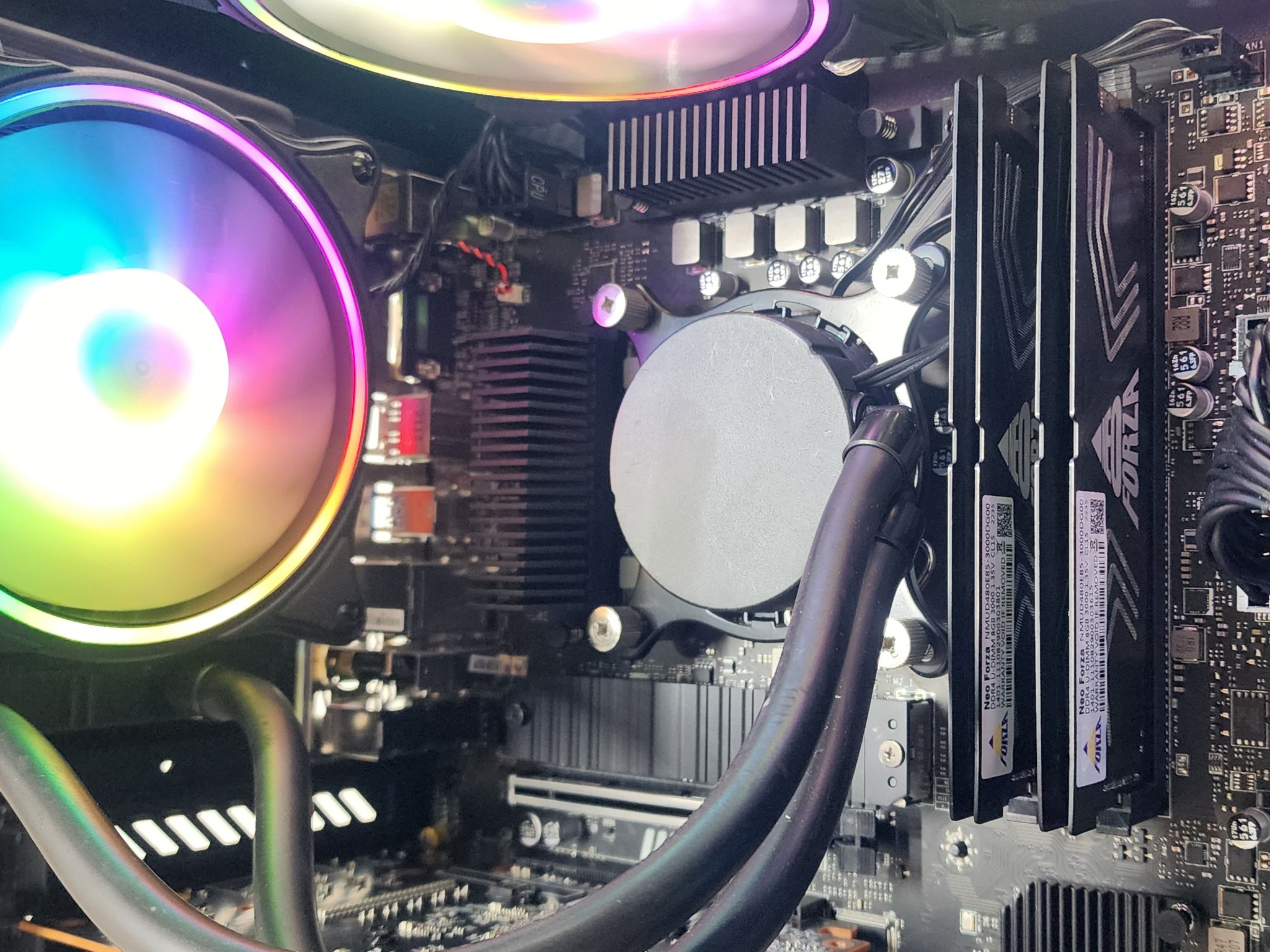 Gaming PC i3-10100F 16GB RAM 256GB SSD + 1TB HDD RX 6500 XT 4GB Win11 Computer