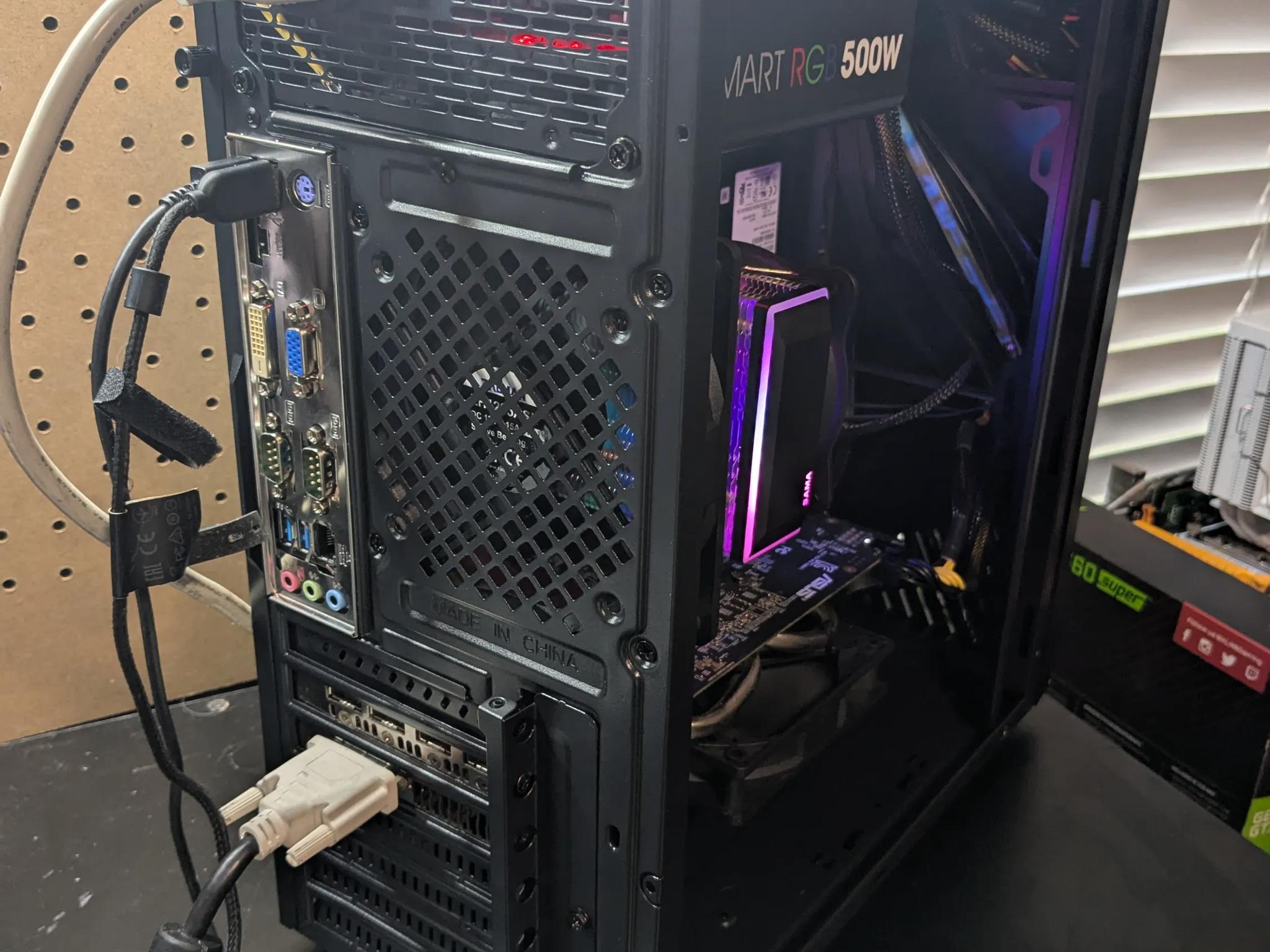 100 FPS Fortnite | 180 Day Warranty | i5-4570S, 16GB RAM, 480GB SSD, RX 480 8GB, RGB, Wifi, Win10