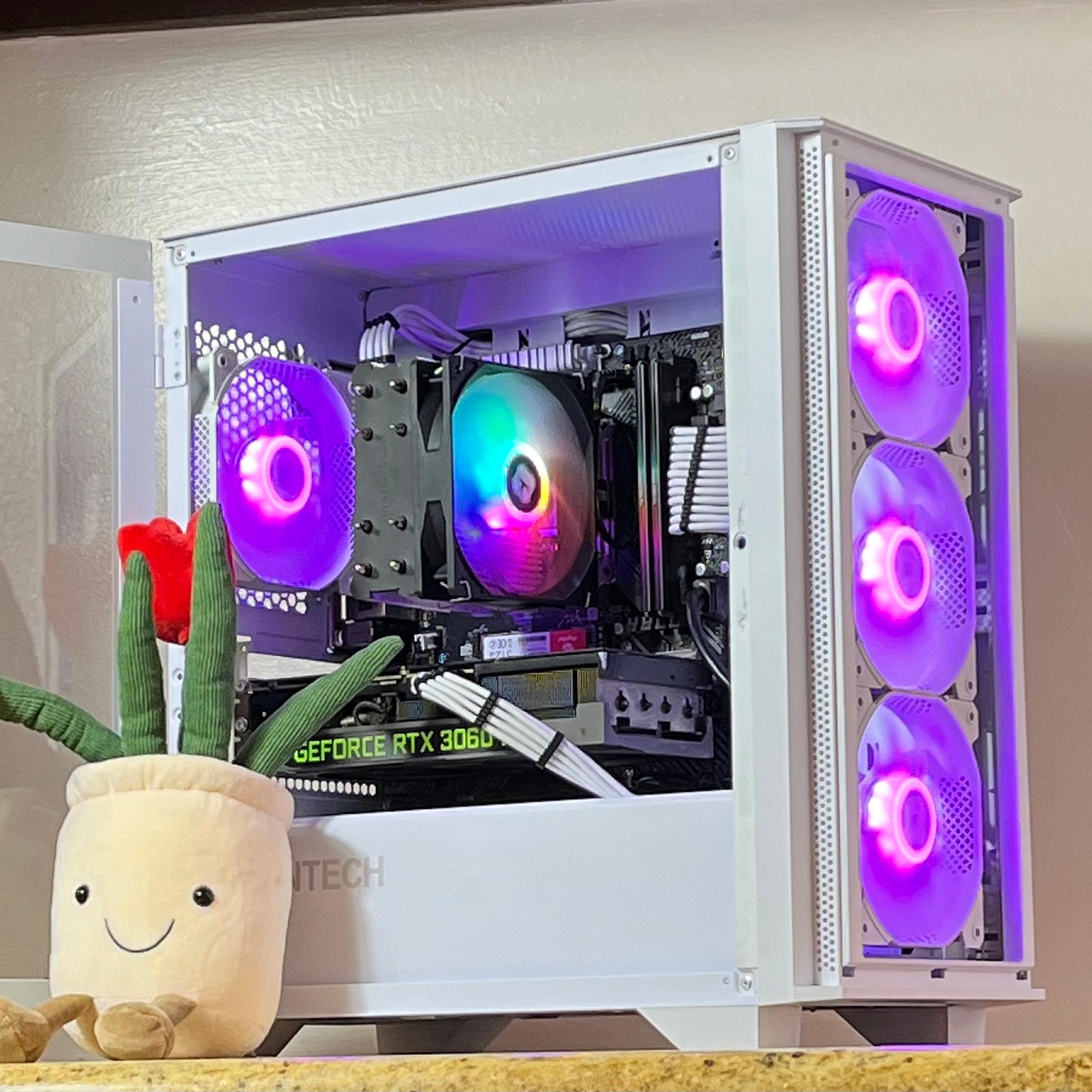 ⚫️⚪️Budget Gamer |Ryzen 5|32GB DDR4|3060 TI|512GB NVME SSD|Window 11 |Wifi and BT