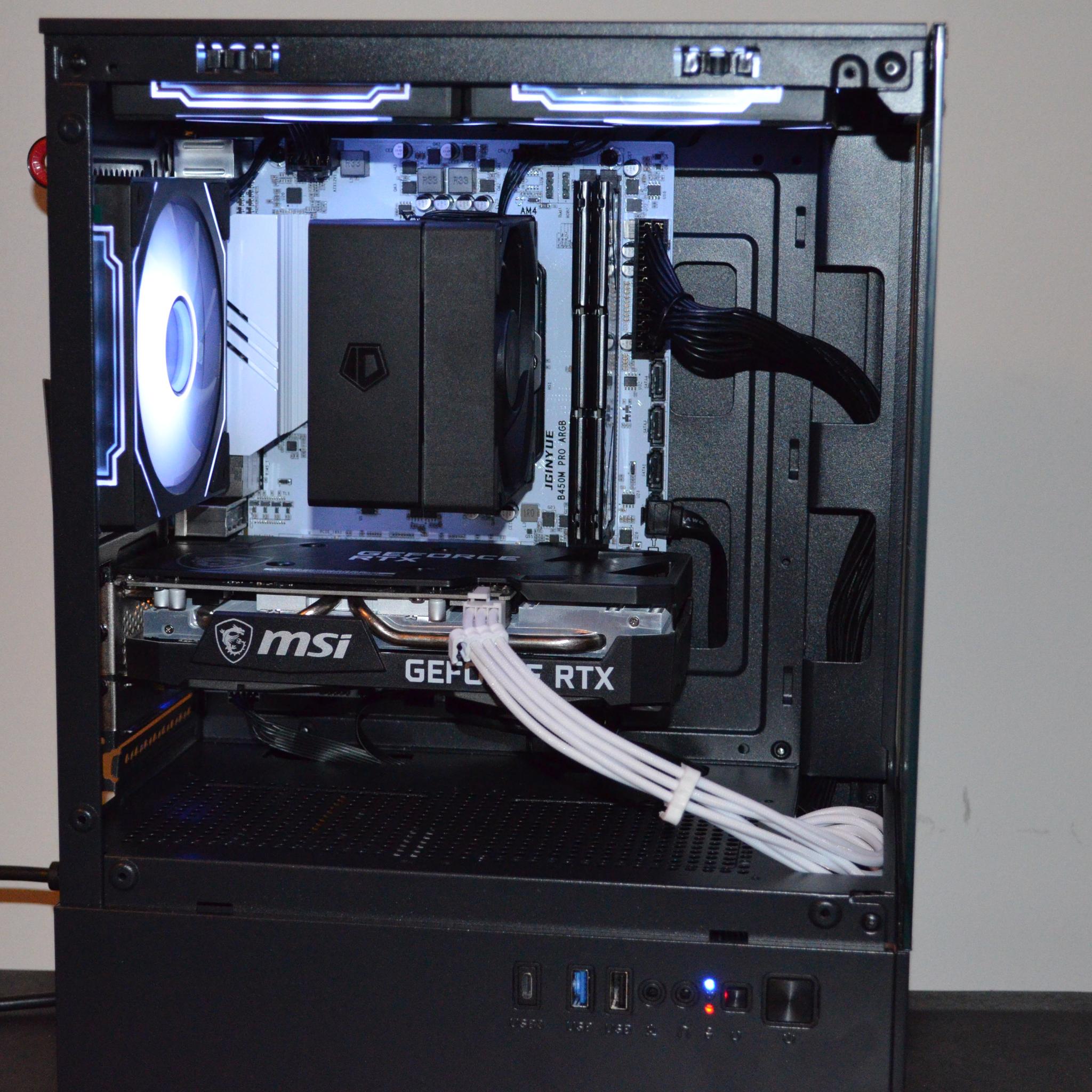 Gaming PC| Ryzen 5 2600| Nvidia RTX 3050 8G| 16GB DDR4| 512GB SSD| Windows 11 Included