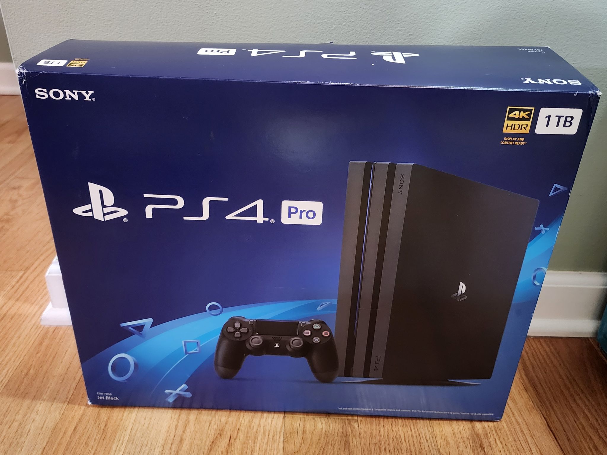 Sony Playstation 4 Pro 1 TB Console with 2 Controller