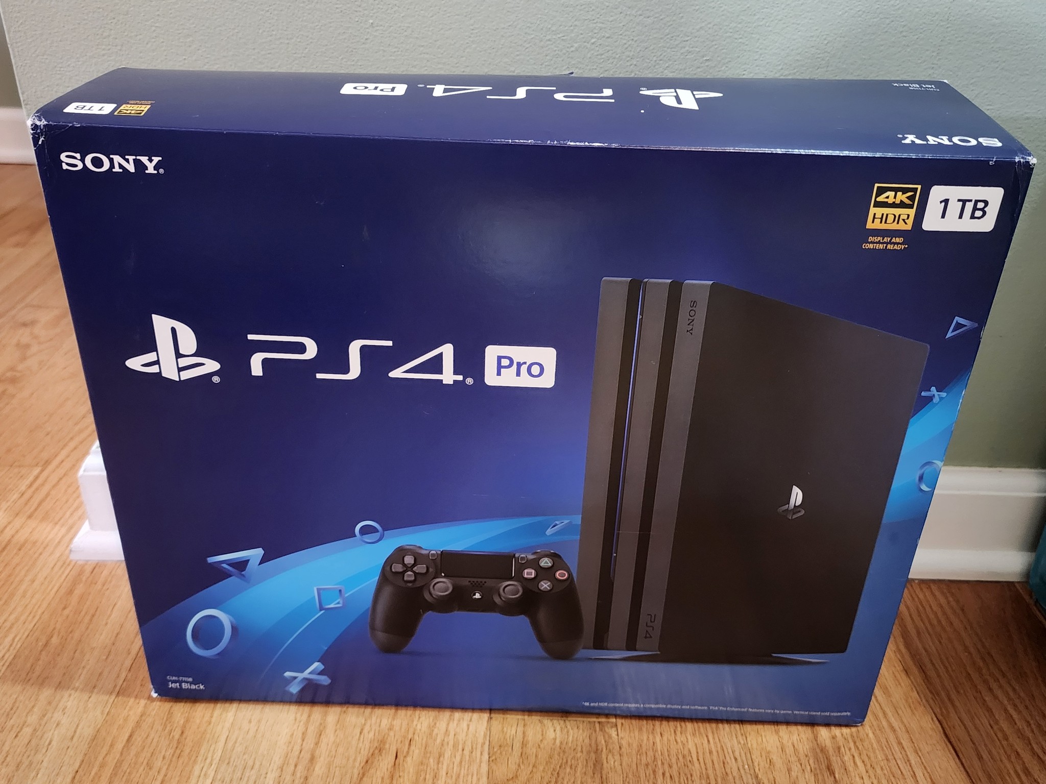 Sony Playstation 4 Pro 1 TB Console with 2 Controller