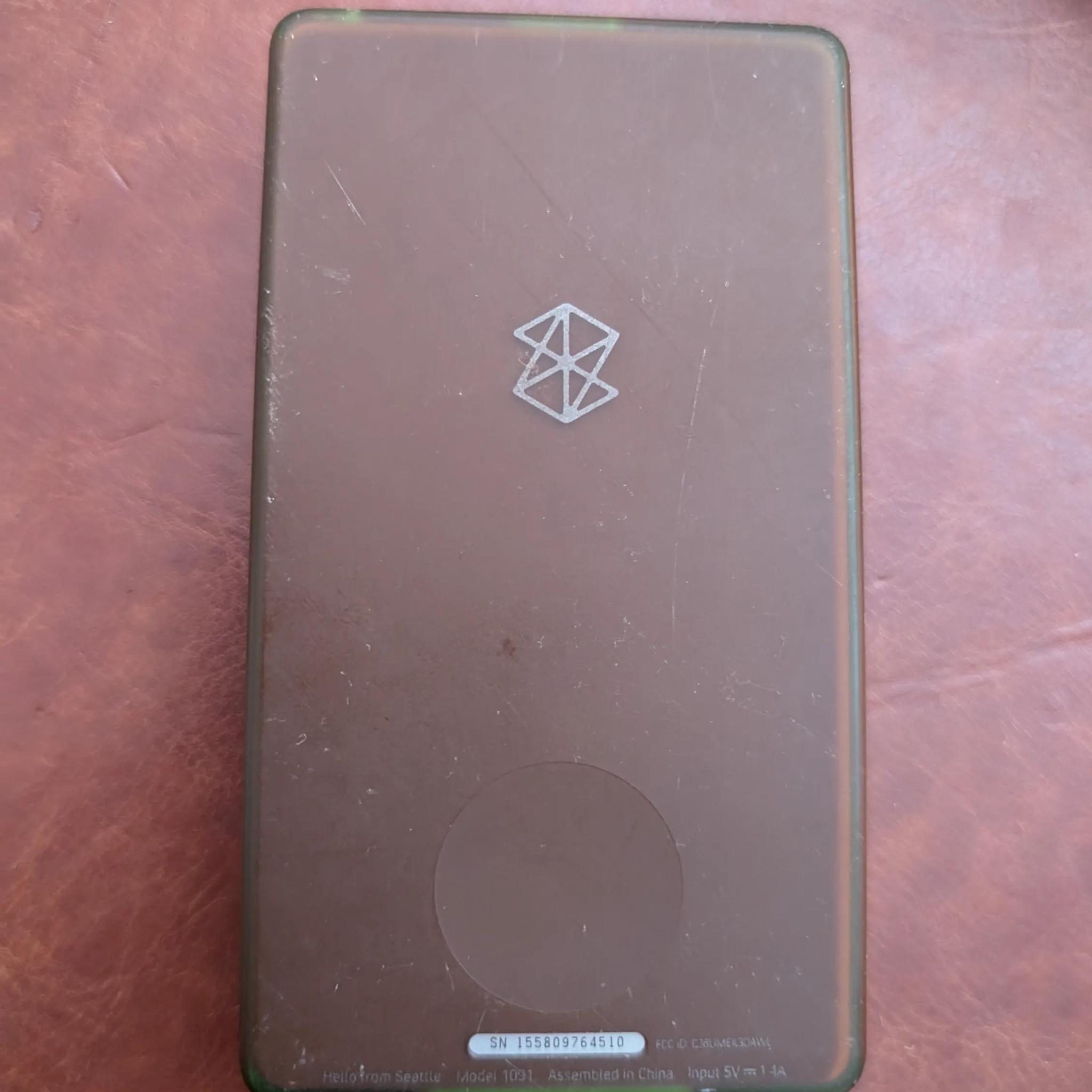 Zune Brown & Green WORKS