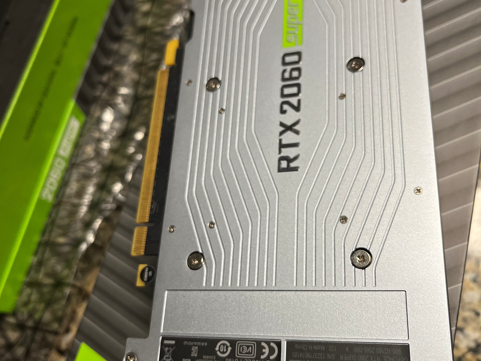 Nvidia RTX 2060 Super FE