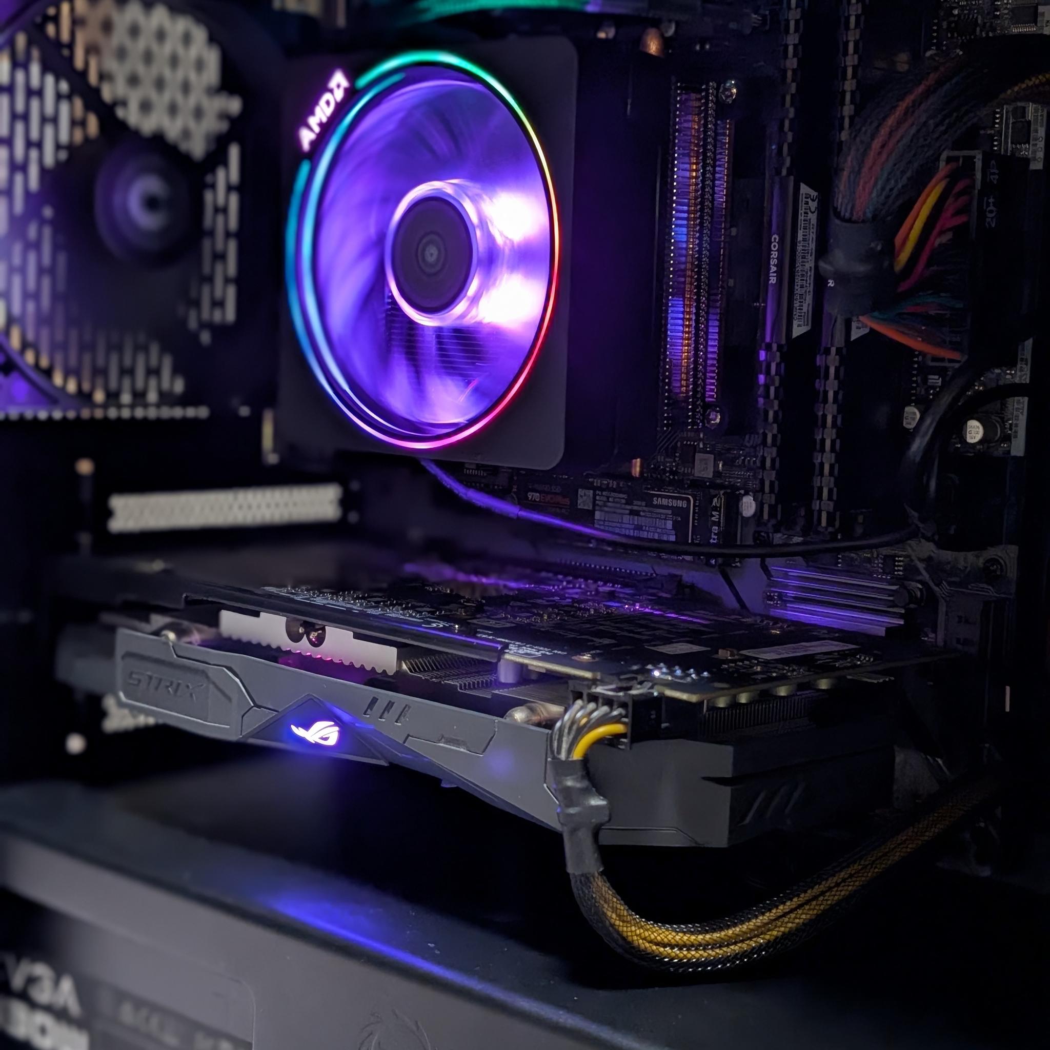 Retro 2018 Gaming PC, Ryzen 5 2600, RX 570