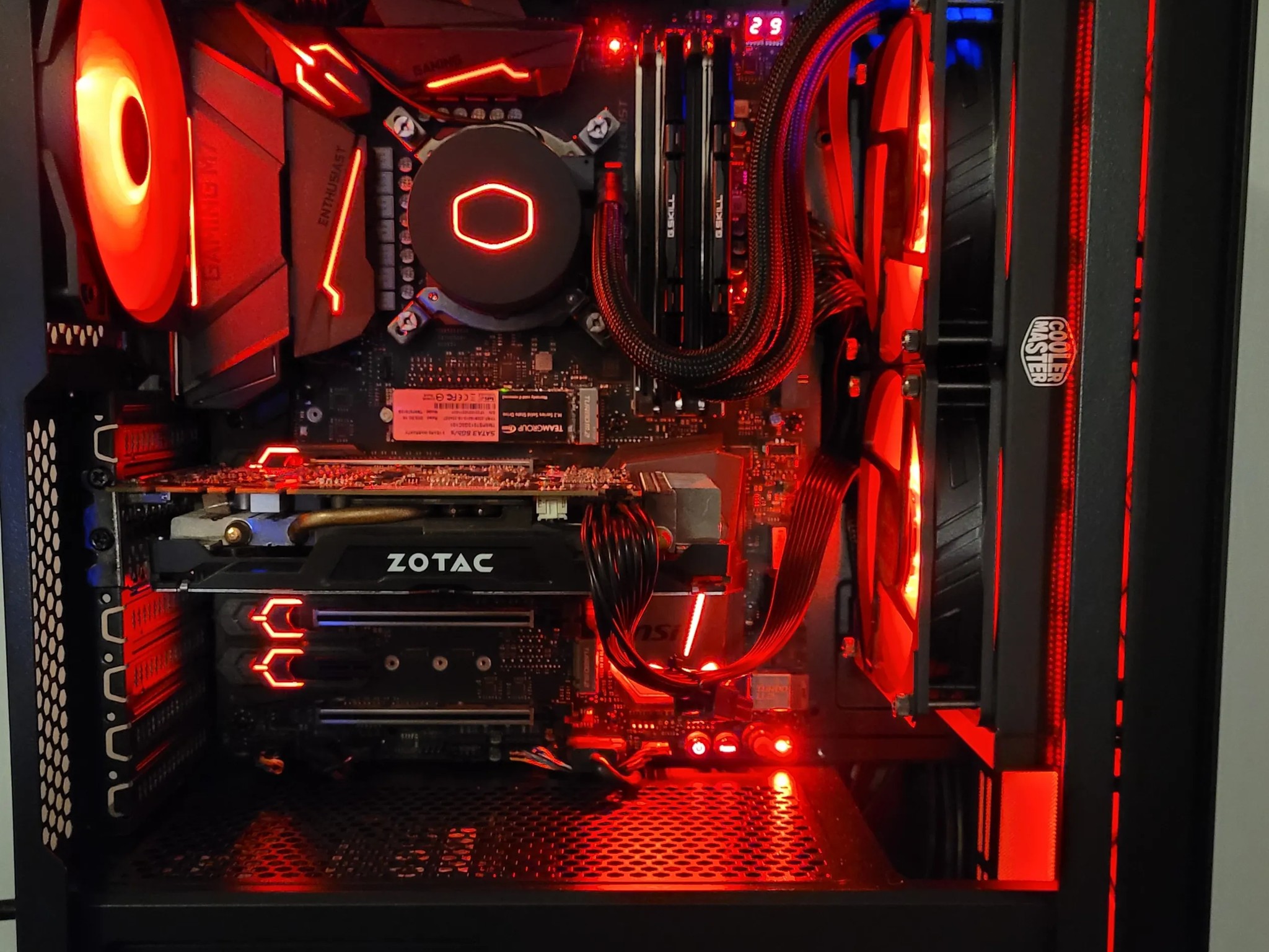 1080p Starter Gaming PC | Intel i7-7700k & Zotac GTX 1070 Mini 8GB
