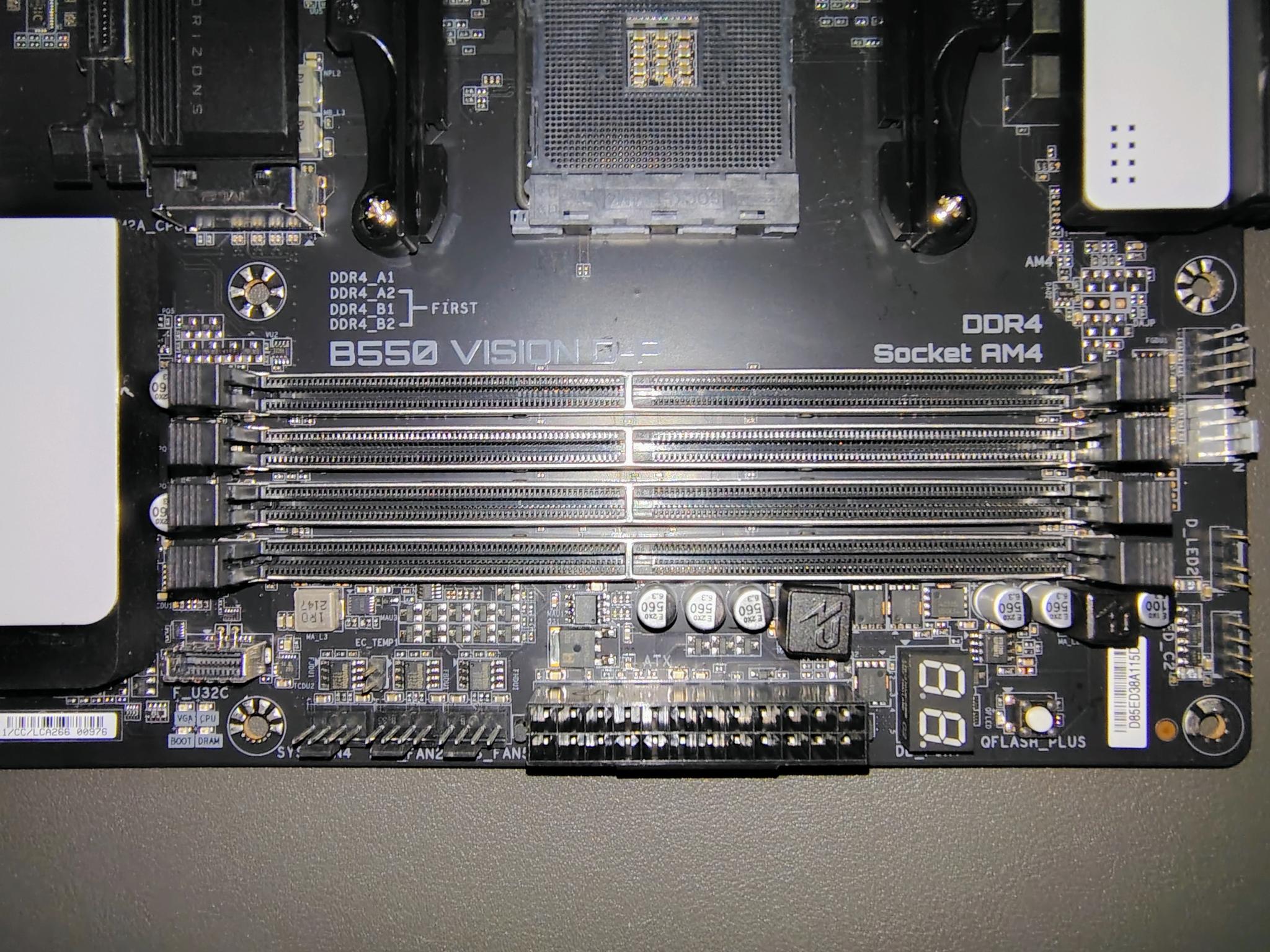 GIGABYTE VISION B550 D-P AM4 Motherboard