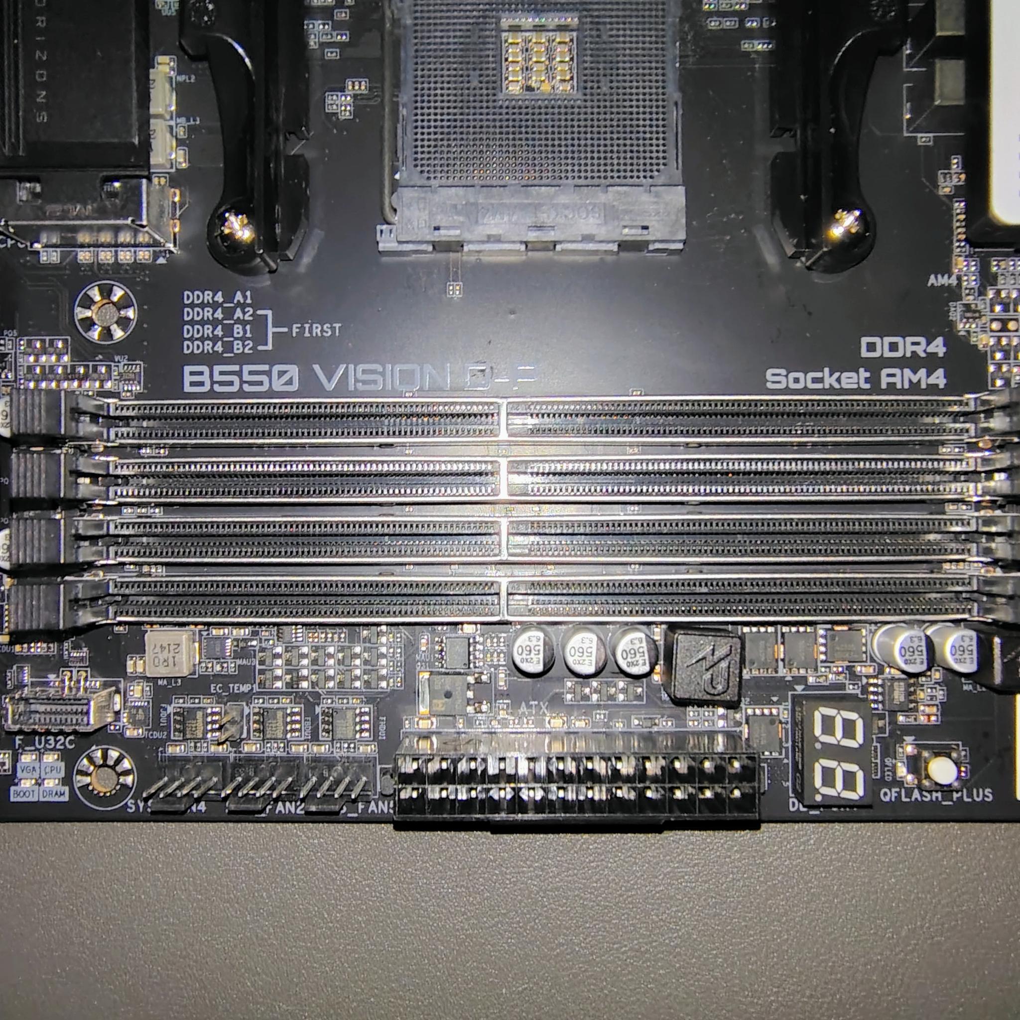GIGABYTE VISION B550 D-P AM4 Motherboard