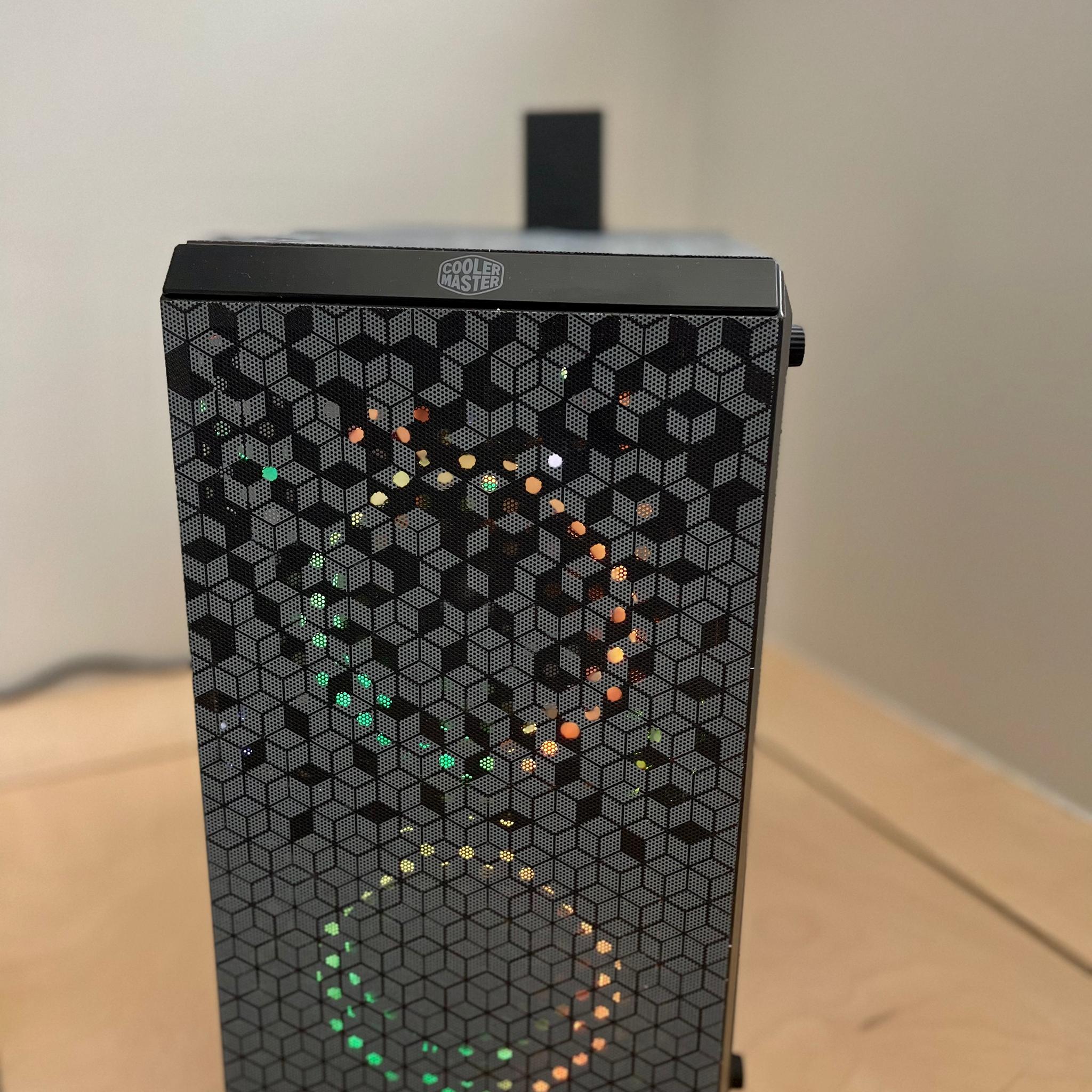 Micro ATX custom built gaming PC 3900X AMD w 2080 Super GPU 