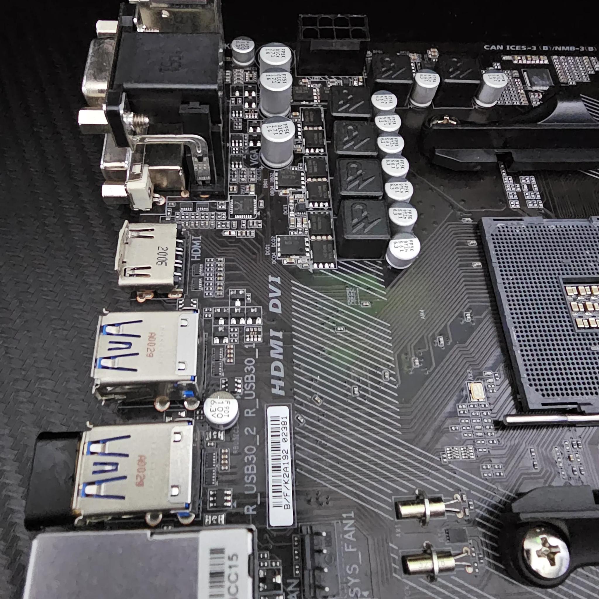 Gigabyte AMD A320M-S2H Micro ATX DDR4-SDRAM Motherboard