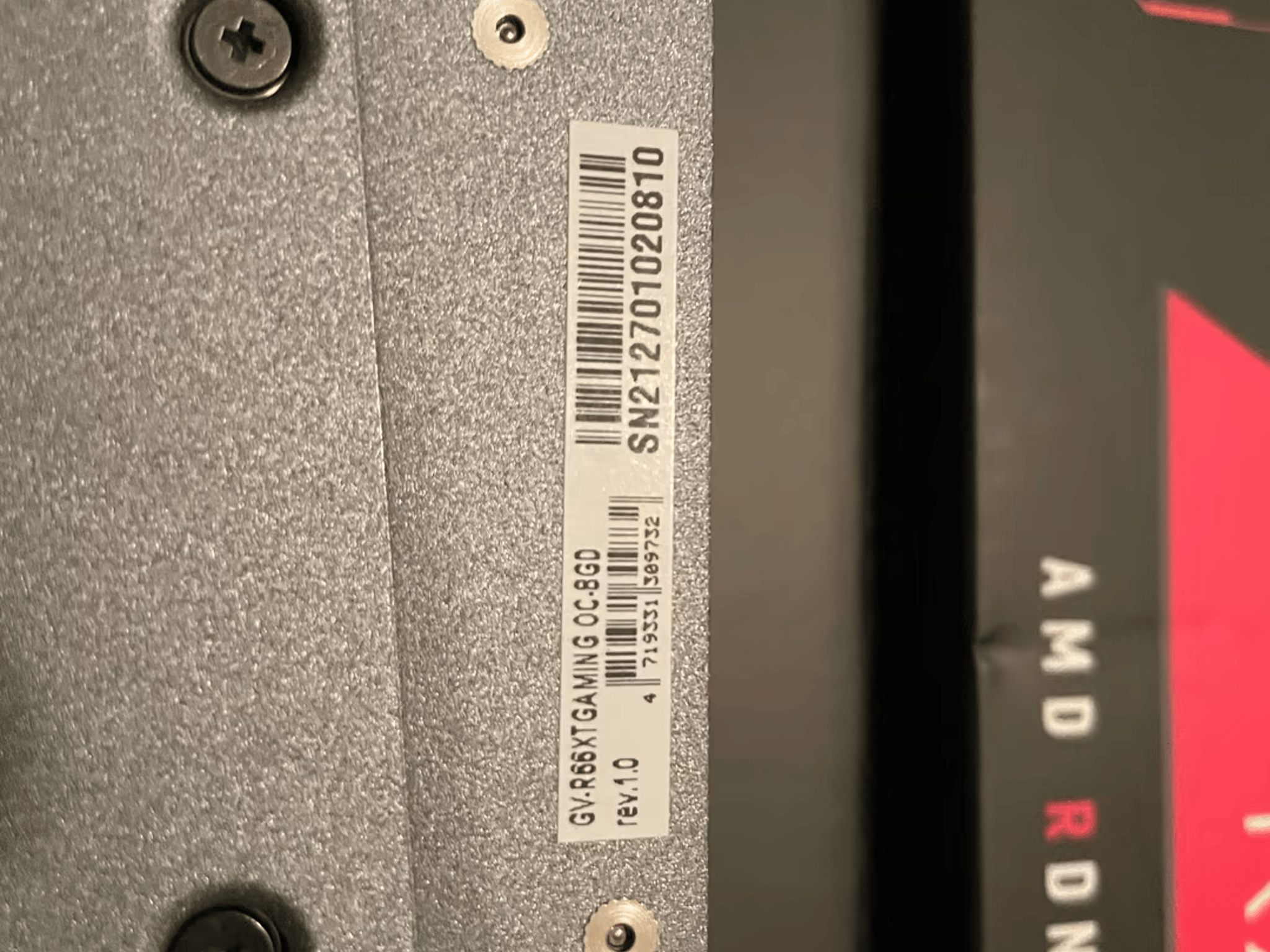 Gigabyte 6600XT Gaming OC 