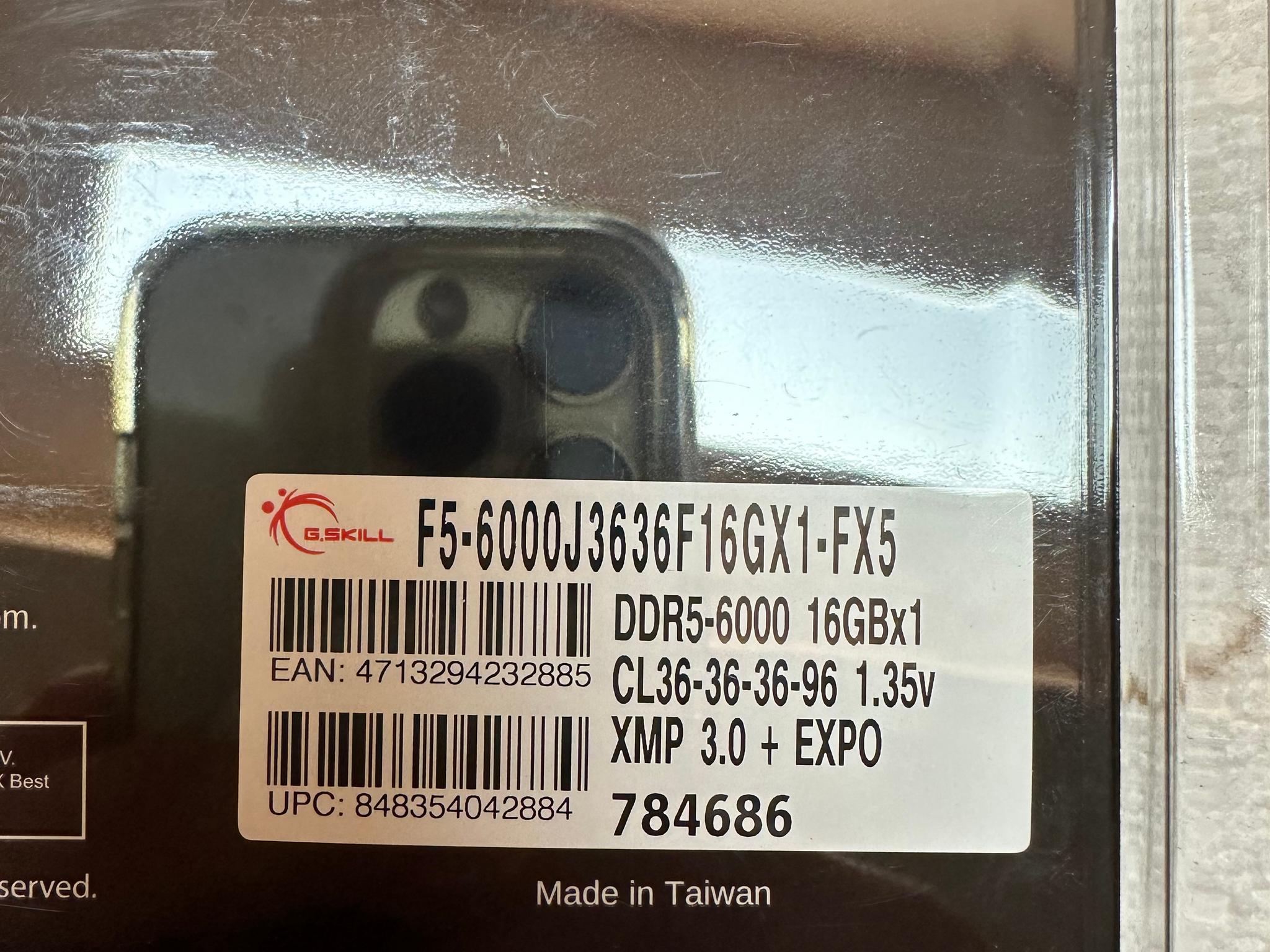 G.skill flare x5 6000 cl36