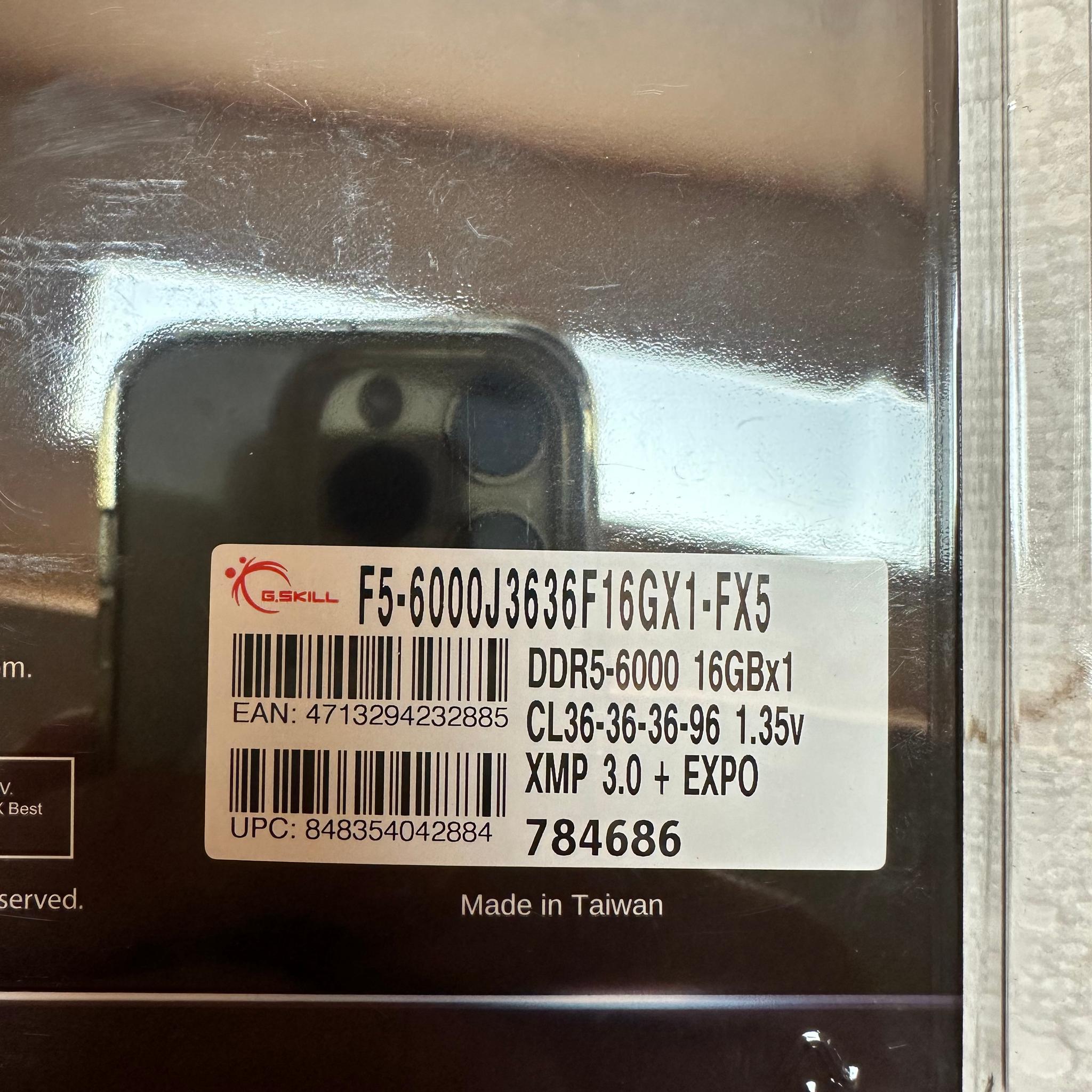 G.skill flare x5 6000 cl36