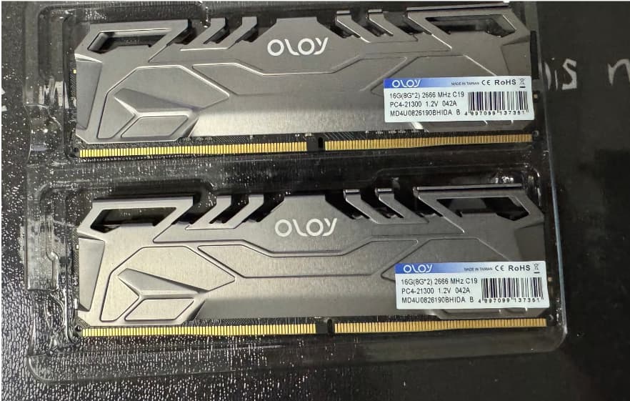 OLOy 16gb DDR4 2666Mhz