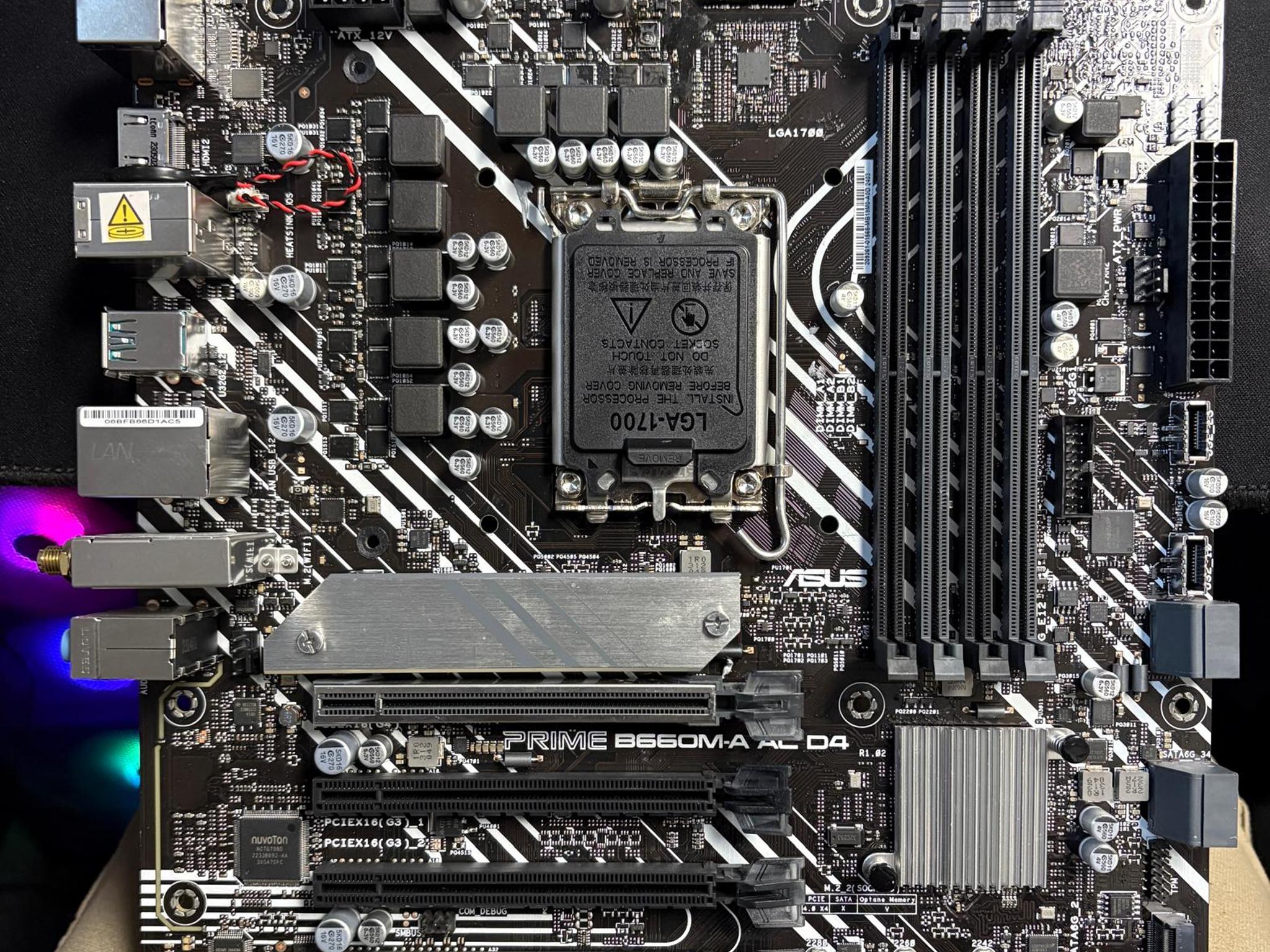 USED & FUNCTION GOOD - Asus Prime B660M-A AC D4
