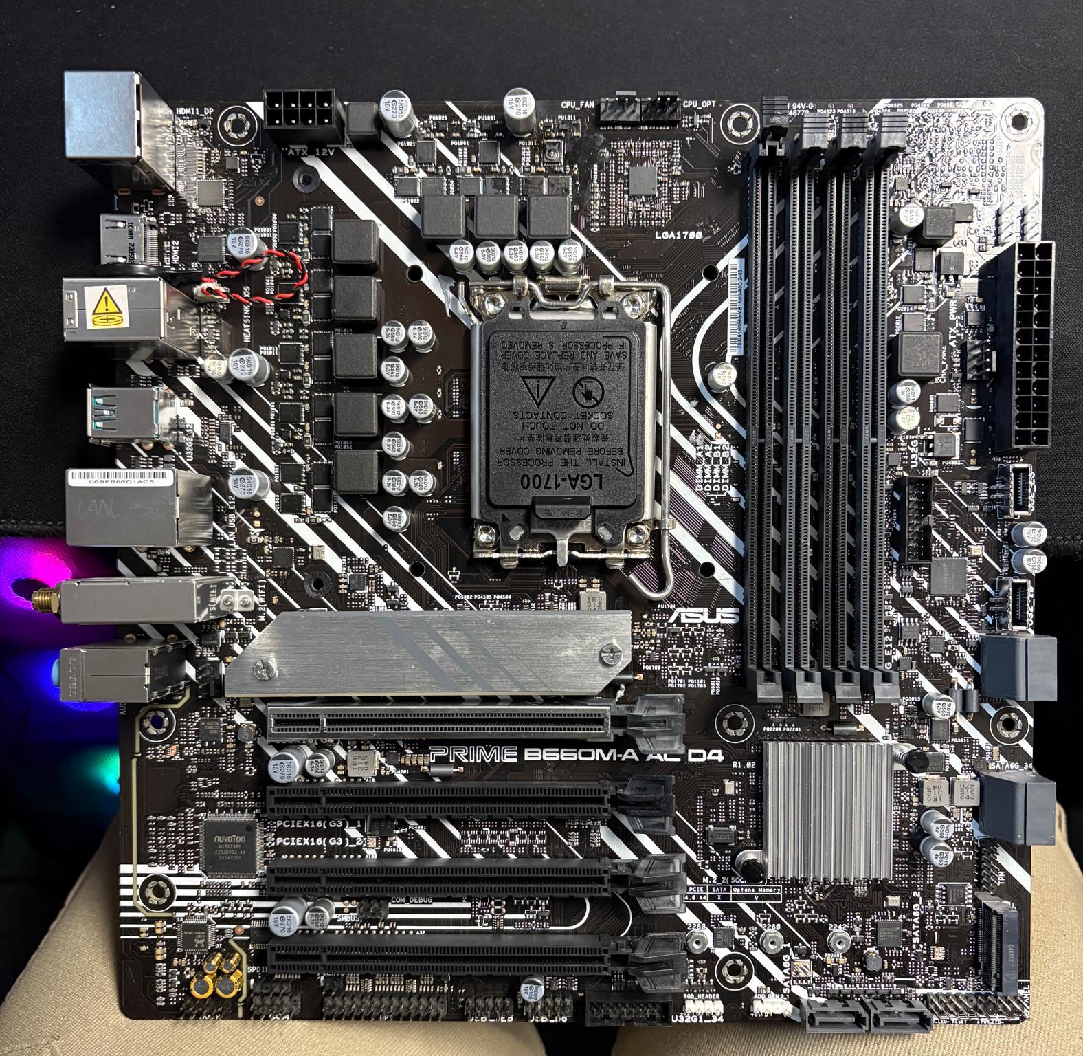 ASUS PRIME B660M-A AC D4 - Image 1