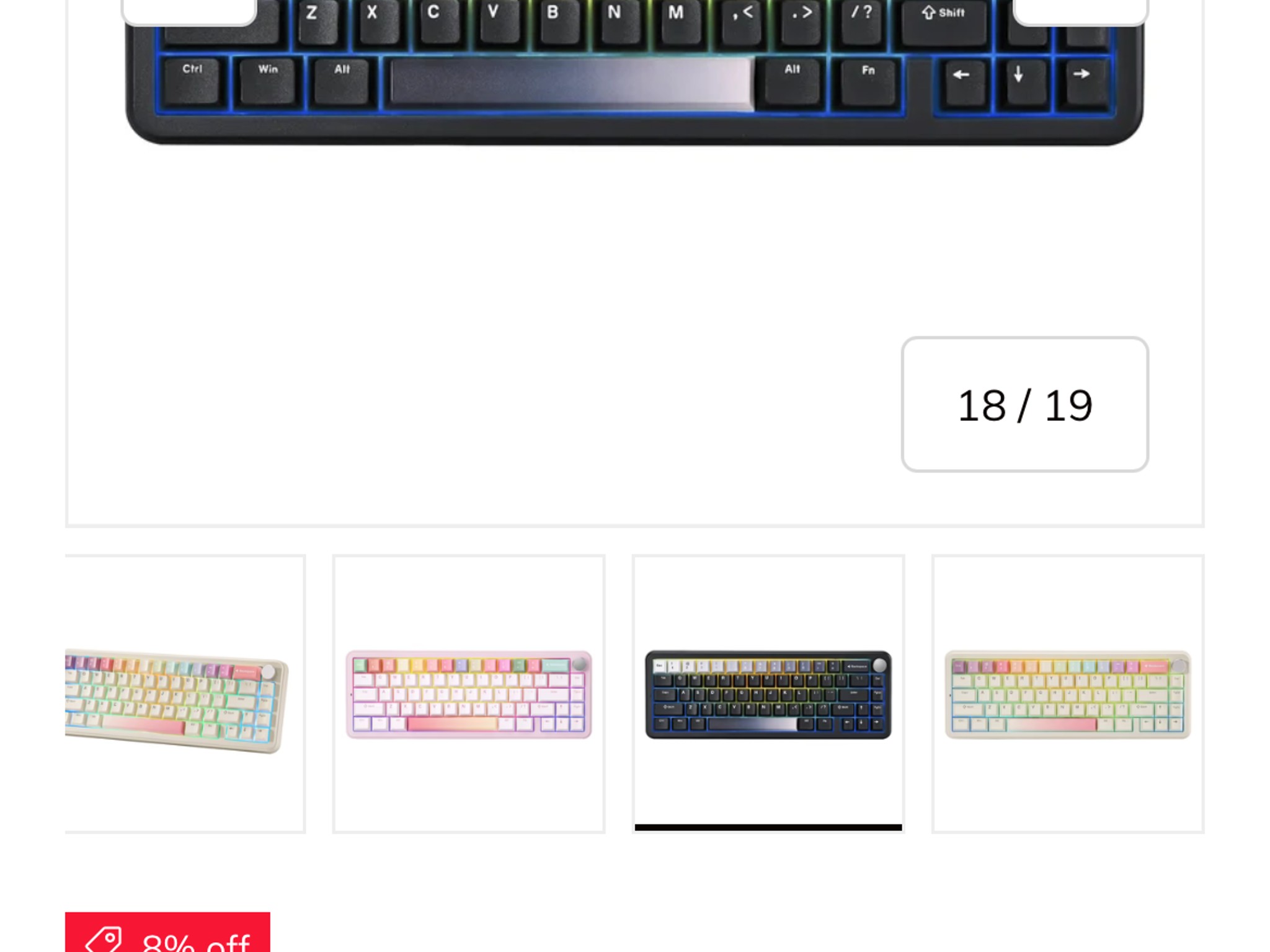 Yunzii B68 Trimode Keyboard